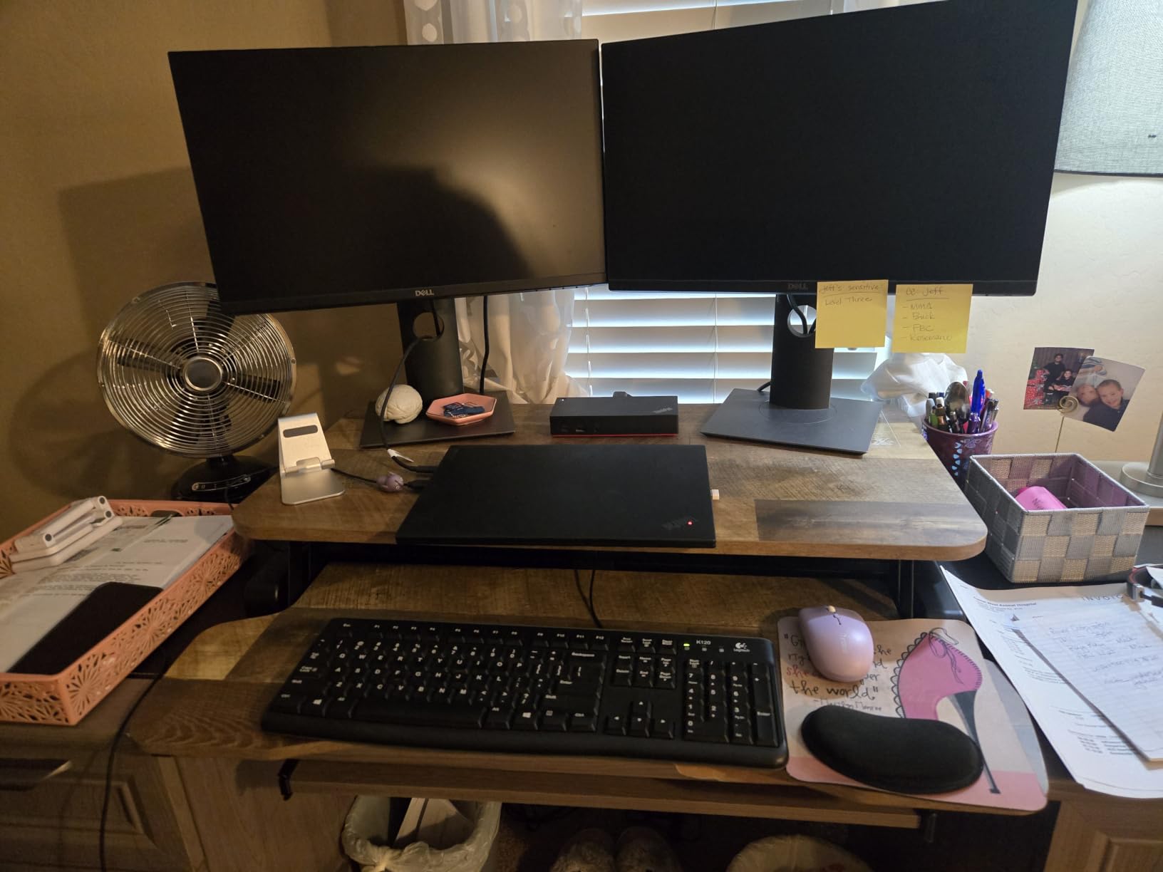 VIVO Black 32 in Standing Desk Converter, DESK-V000K customer photo 2