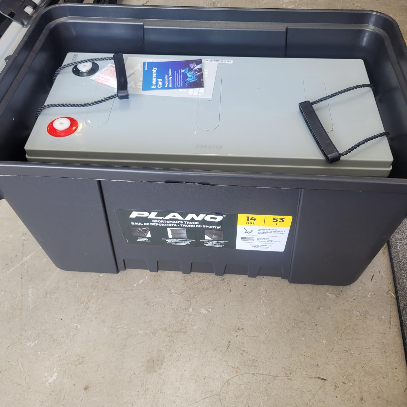 Renogy 12 Volt 200Ah Deep Cycle AGM Battery, Lead Acid Solar Battery customer photo 2