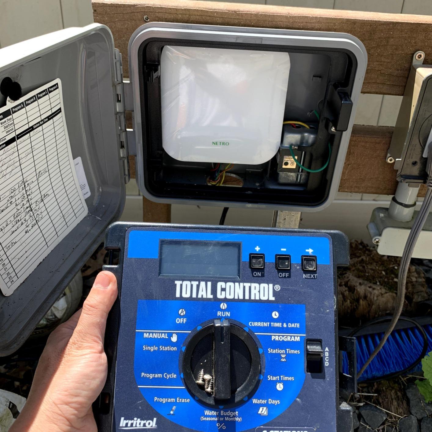 Netro Sprite 6 Zone Smart Sprinkler Controller for Lawn 2.4G WiFi App-Based customer photo 2