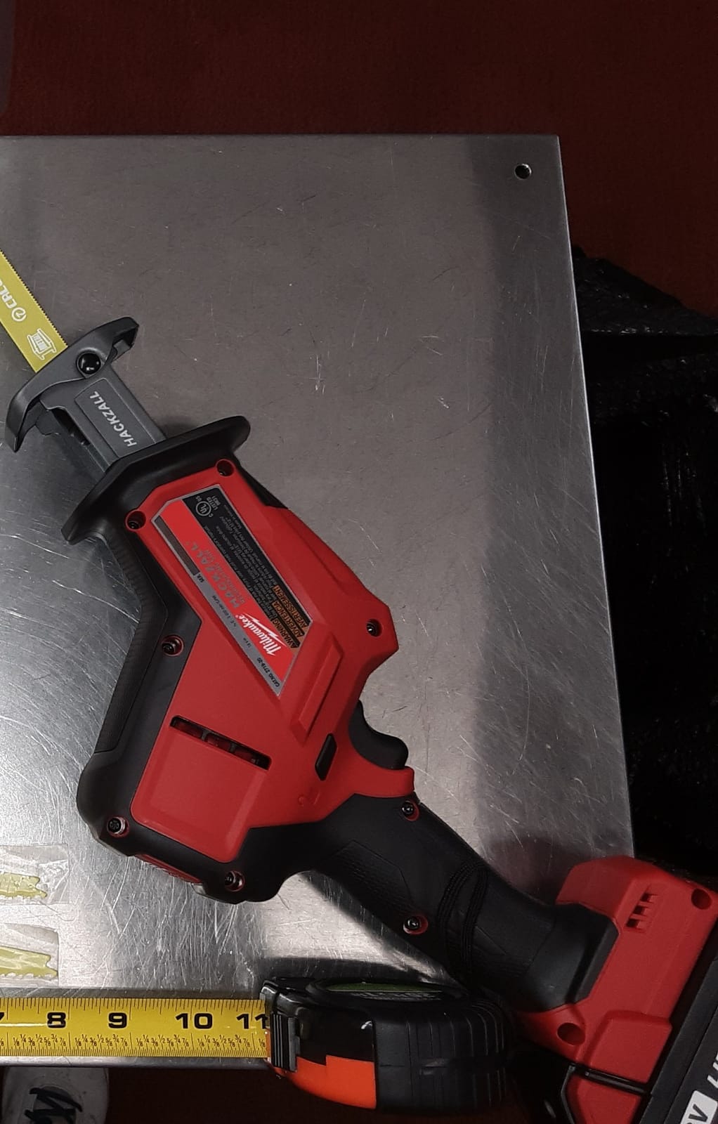 Milwaukee 2719-20 M18 FUEL Hackzall (Bare Tool), Red, Black, customer photo 2