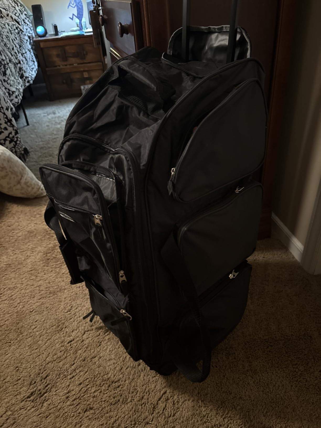 Travelers Club Xpedition 30 Inch Multi-Pocket Upright Rolling Duffel Bag customer photo 1