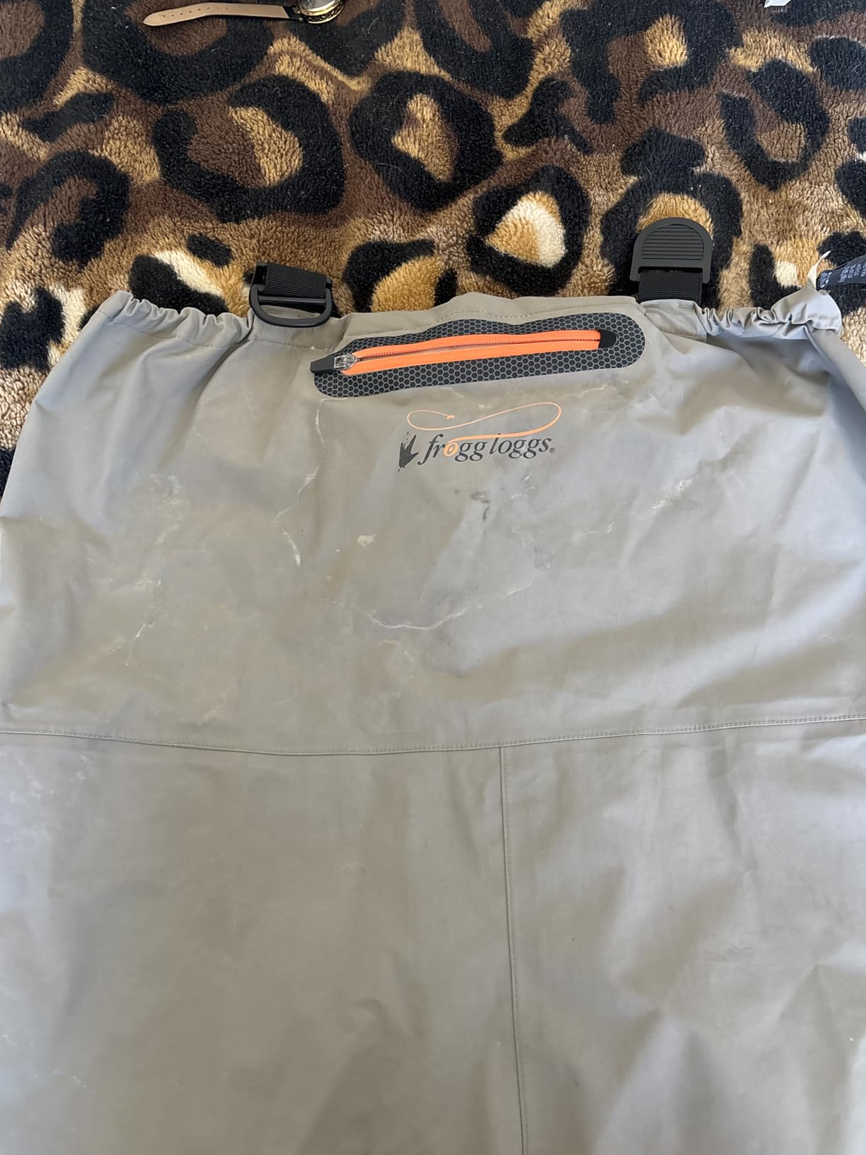 FROGG TOGGS Canyon II Waterproof Chest Fishing Waders, Stockingfoot customer photo 1