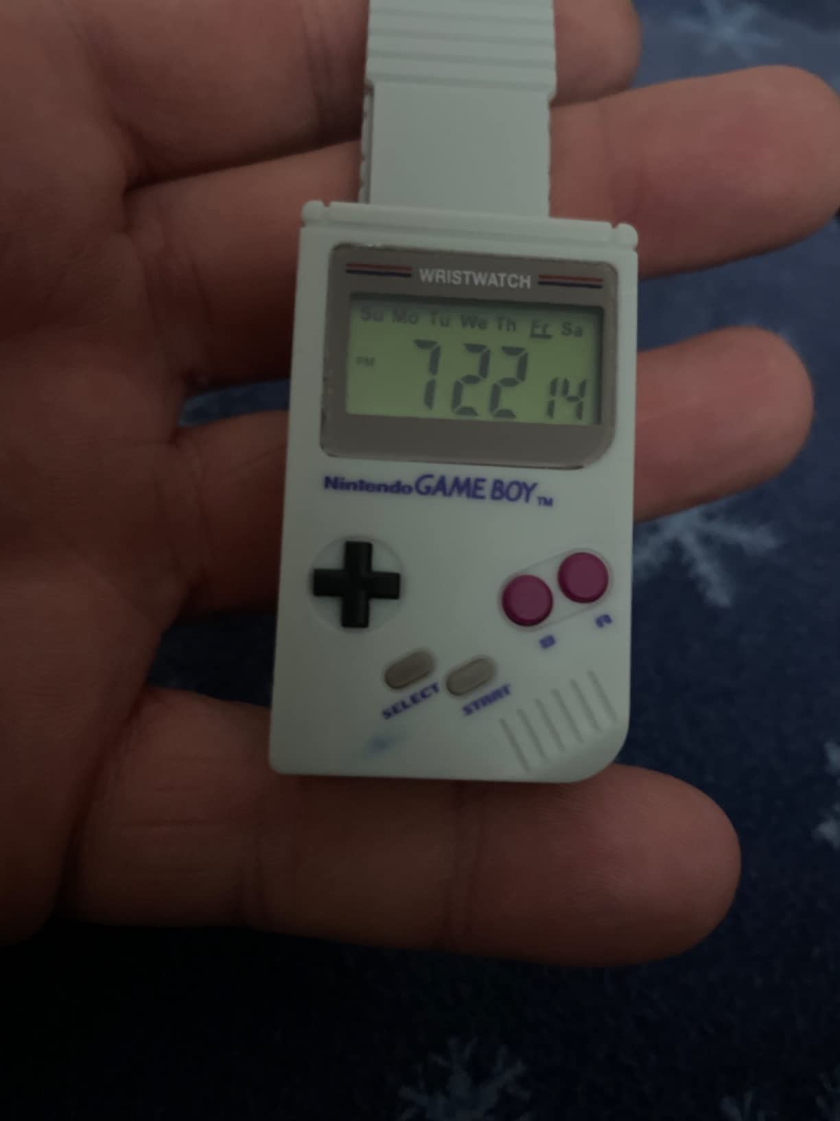 Nintendo Gameboy™ Digital Watch - Official Super Mario Land™ Alarm Sound & Built-in LED. Iconic Design, Great Retro Gaming Gift. customer photo 1