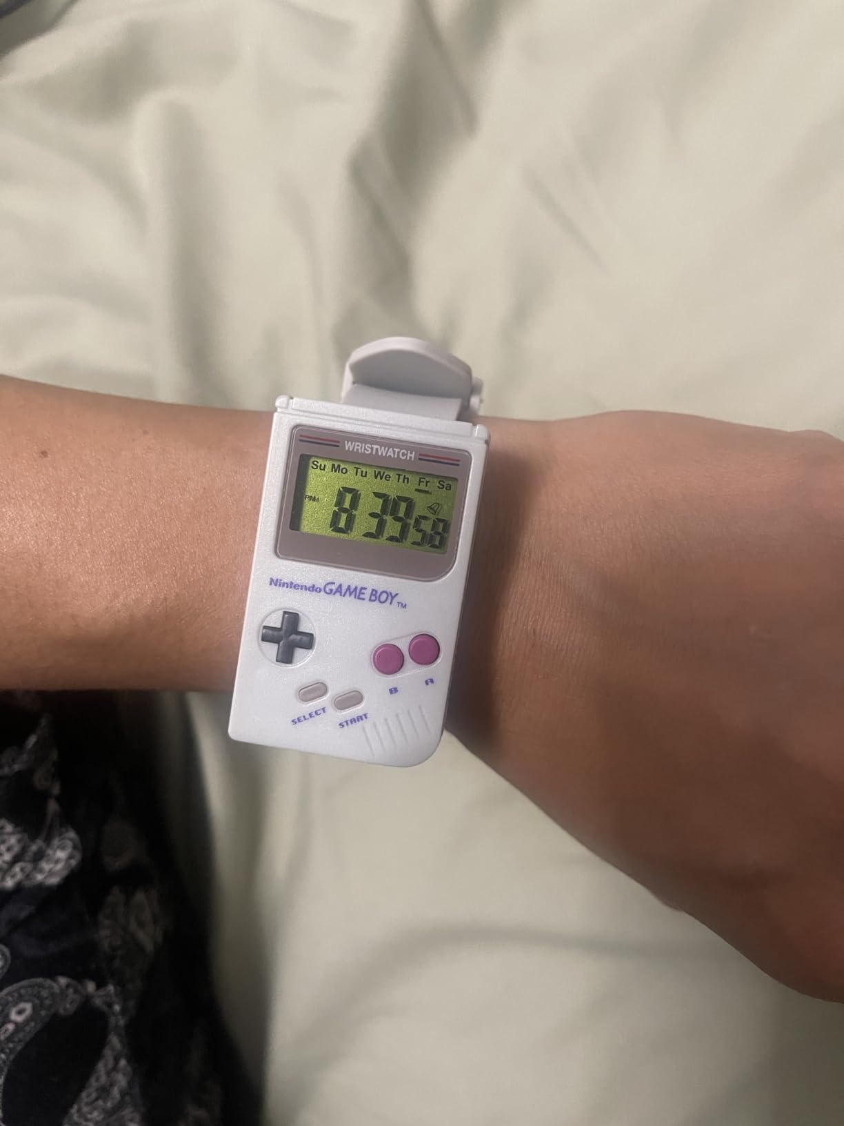 Nintendo Gameboy™ Digital Watch - Official Super Mario Land™ Alarm Sound & Built-in LED. Iconic Design, Great Retro Gaming Gift. customer photo 2