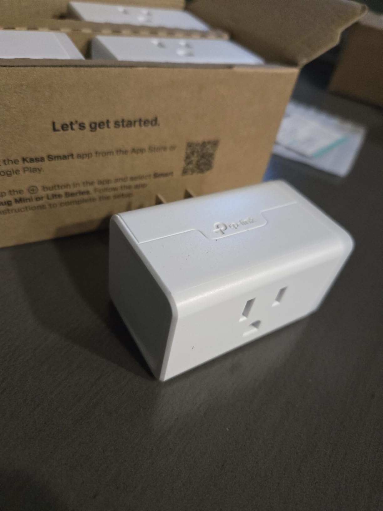 Kasa Smart Plug HS103P2, Wi-Fi Outlet Works with Alexa, 2-Pack customer photo 1
