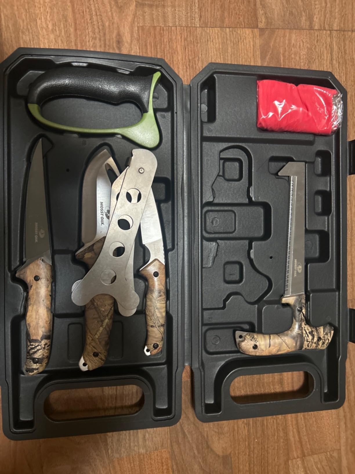 Mossy Oak Field Dressing Kit Hunting Deer Knife Set (8-Piece) customer photo 2