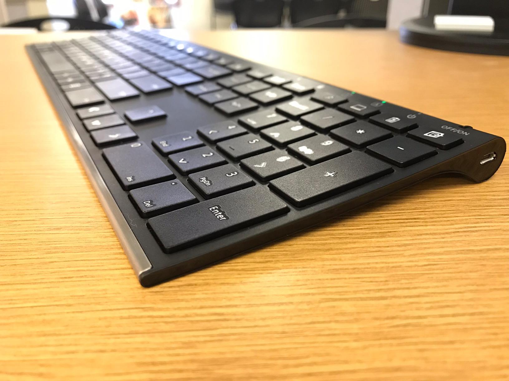Arteck 2.4G USB Wireless Keyboard Full Size Keyboard for Computer/PC/Laptop customer photo 2