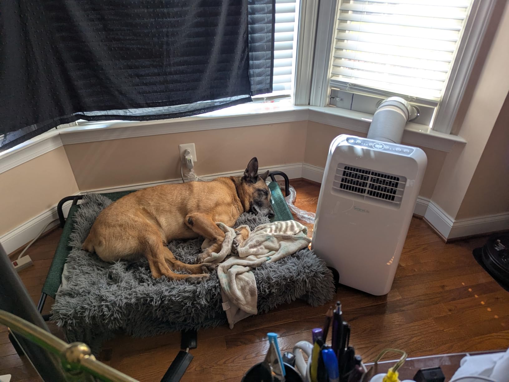 SereneLife Portable Air Conditioner, With Dual Motor, Dehumidifier & Fan | 8,000 BTU AC With Temperature Ranges 64°F–90°F | Fast Powerful Cooling | 3 Fan Speeds, Remote Control, & Window Exhaust Kit customer photo 2