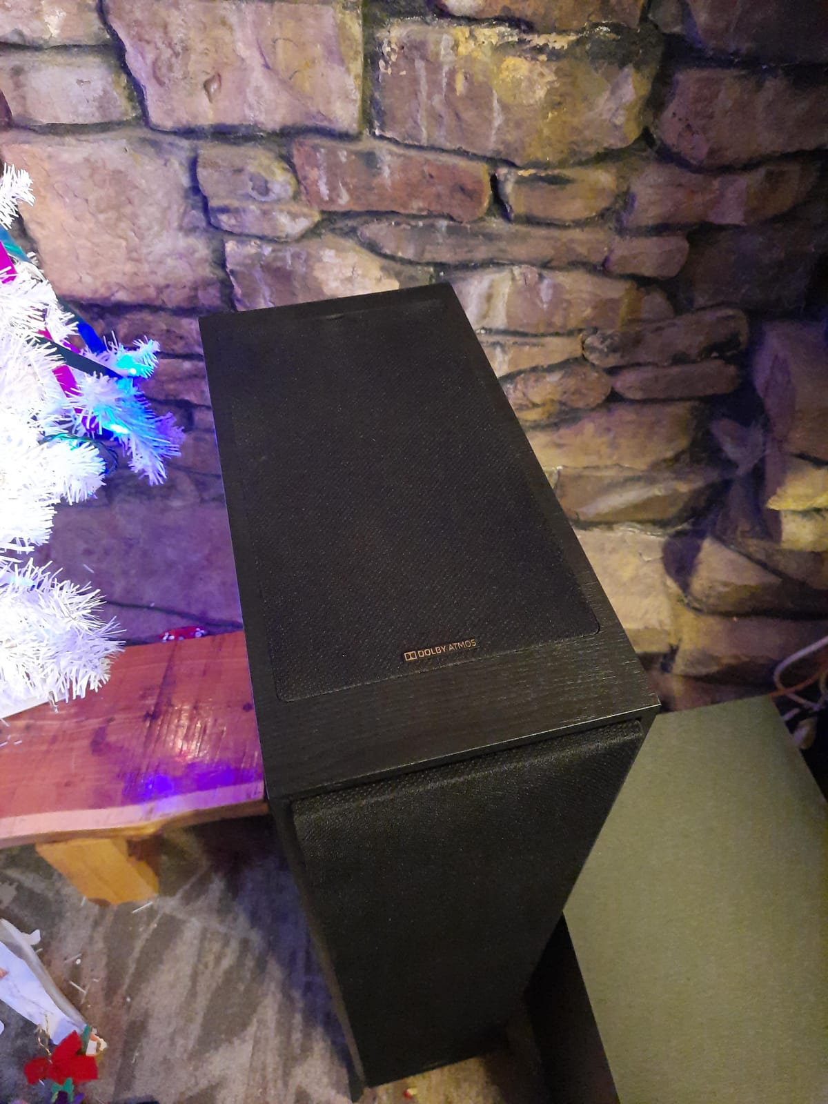 Klipsch R-625FA Powerful Detailed Floorstanding Single Home Speaker Black customer photo 1