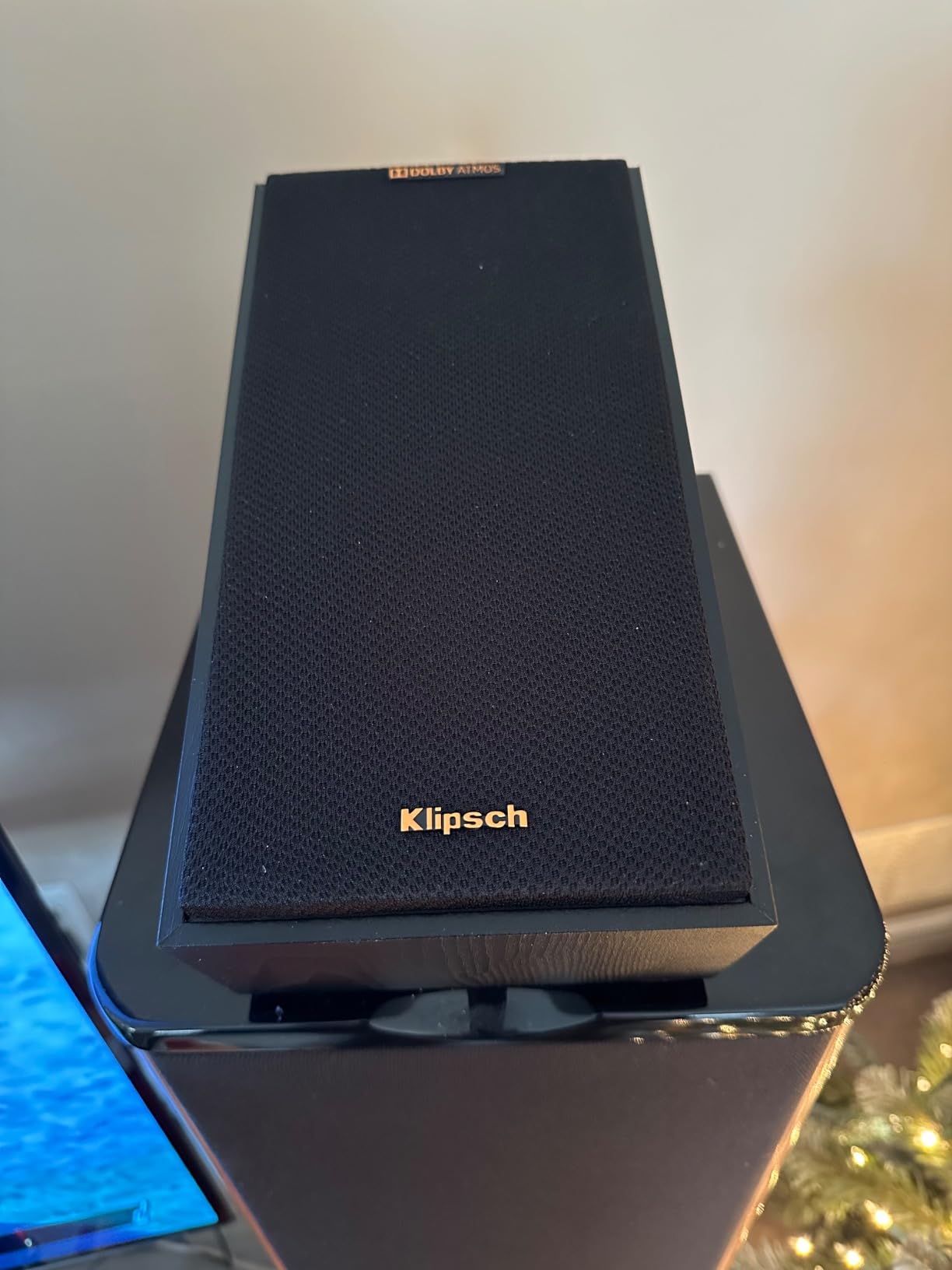 Klipsch R-41SA Powerful Detailed Home Speaker Set of 2 Black customer photo 2