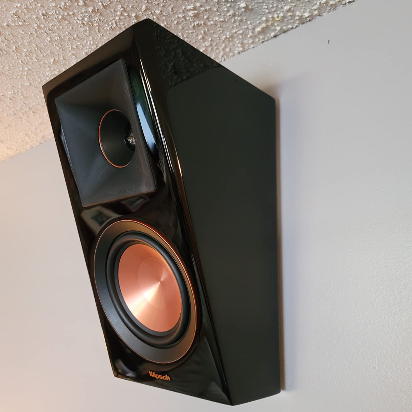 Klipsch RP-500SA Reference Premiere Dolby Atmos Surround Sound Speakers - Pair (Ebony) customer photo 1