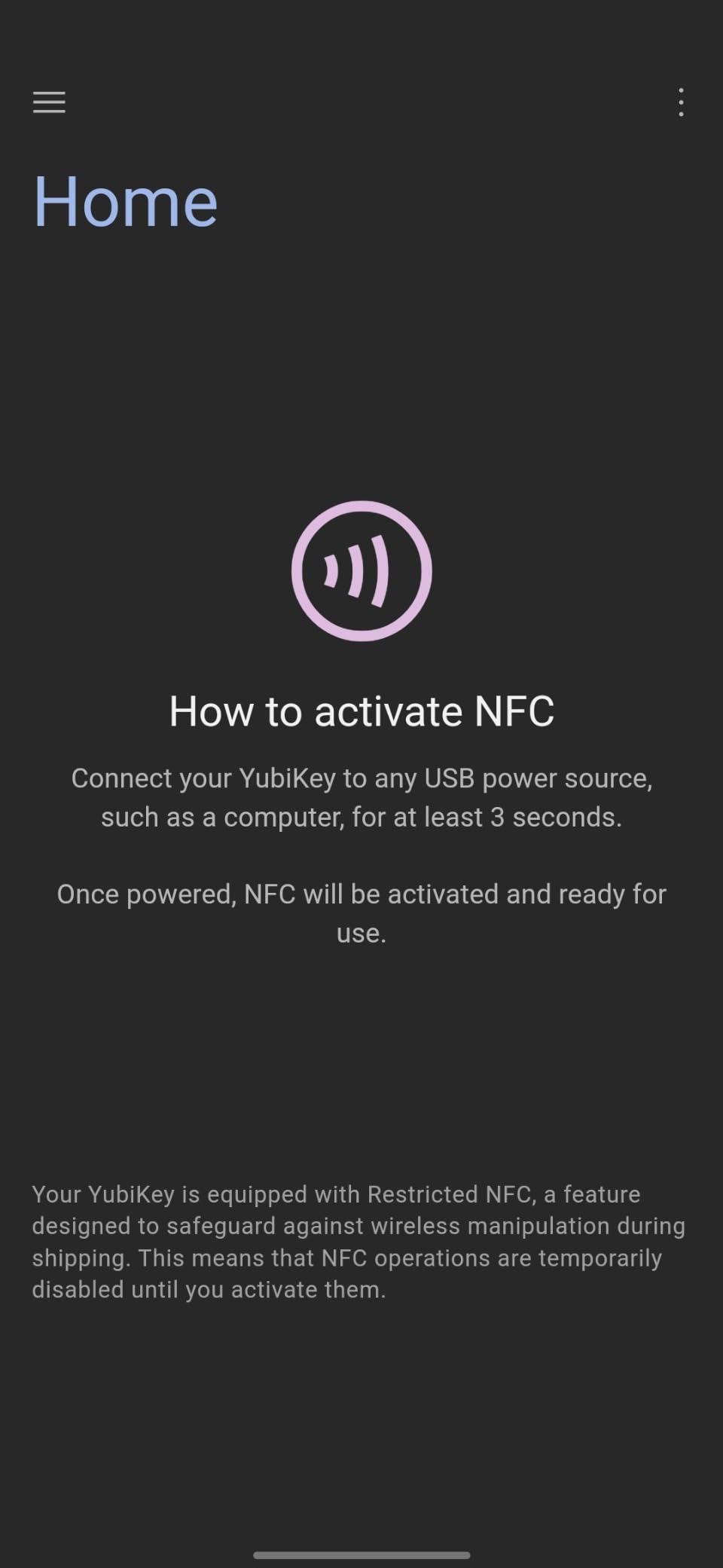 Yubico - YubiKey 5 NFC - Multi-Factor authentication (MFA) Security Key and passkey, Connect via USB-A or NFC, FIDO Certified - Protect Your Online Accounts customer photo 1