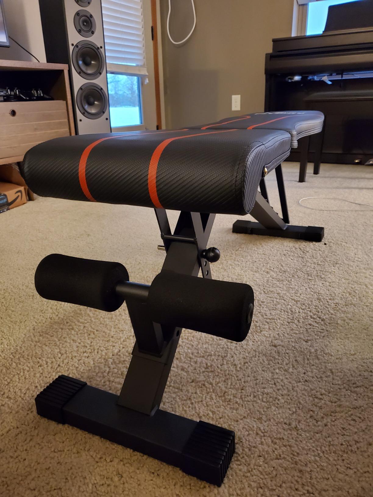 FLYBIRD Adjustable Weight Bench, Full Body Workout Bench for Home Gym customer photo 2