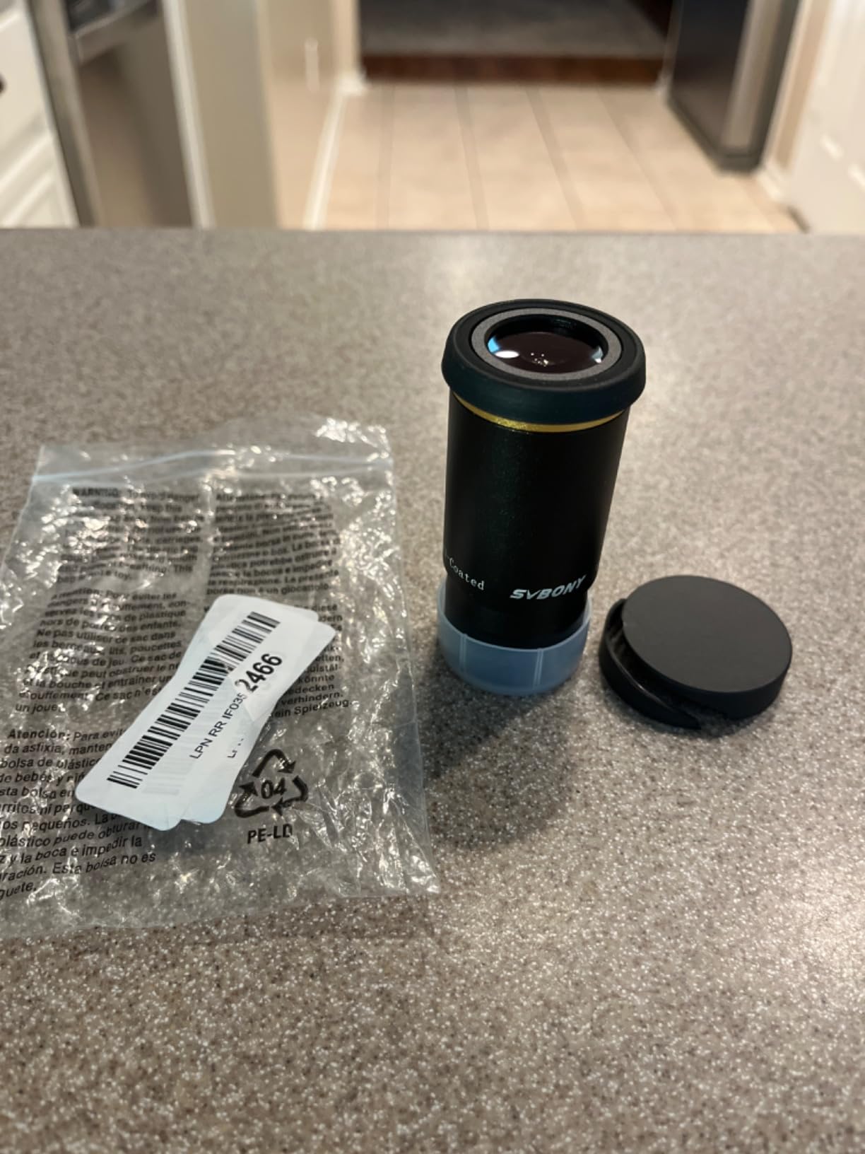 SVBONY Telescope Eyepiece 6mm, Gold Line Eyepiece 66° Ultra Wide Angle Lens customer photo 1