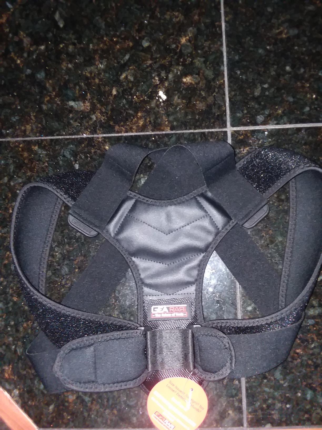 Posture Corrector for Men and Women, Bodywellness Fix Upper Back Brace for Clavicle Support, Adjustable Back Straightener and Providing Pain Relief from Neck, Back & Shoulder Under Clothes (Regular) customer photo 2