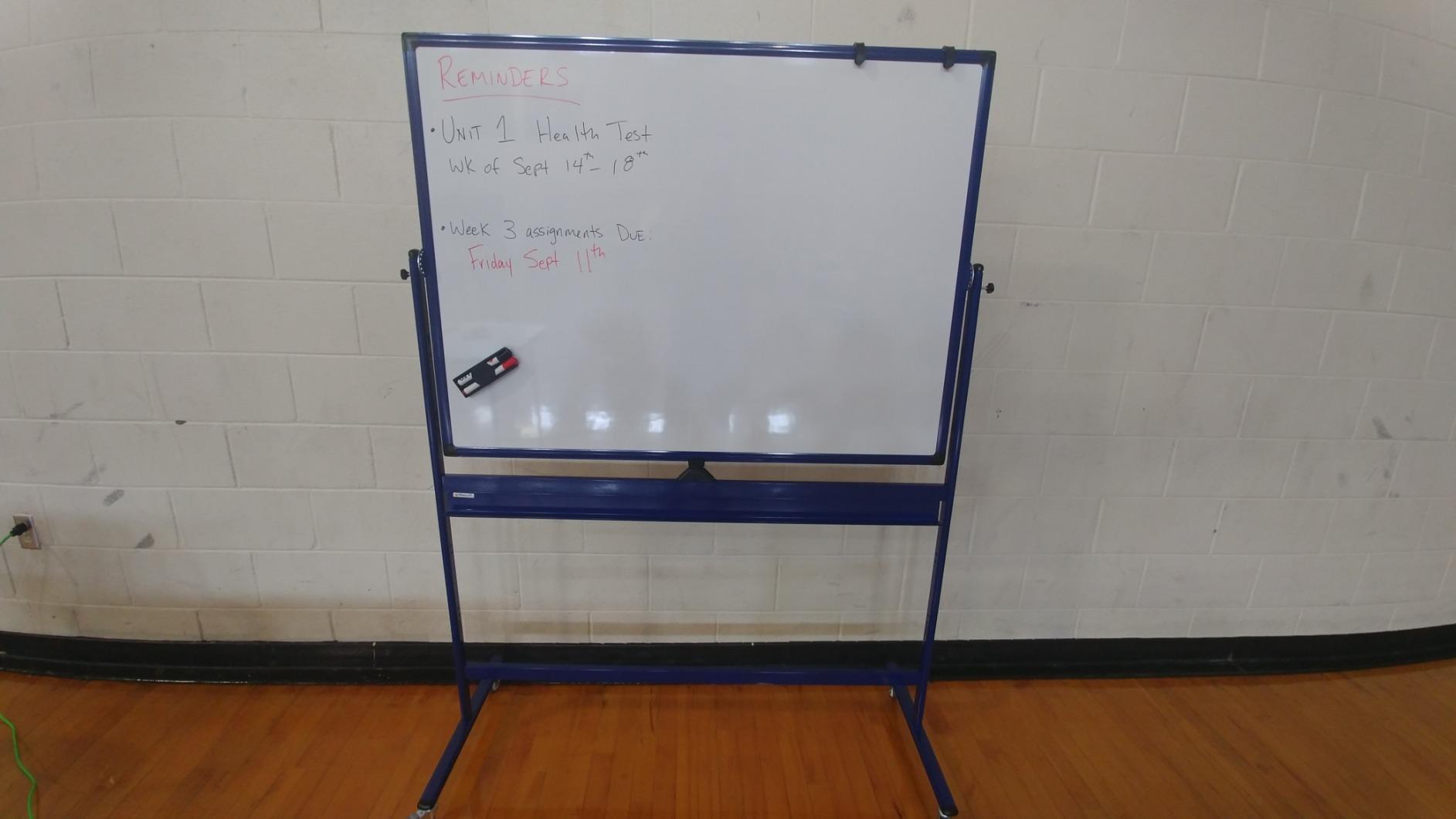 Rolling Dry Erase Board 48 x 36 - Large Portable Magnetic Whiteboard with Stand - Double Sided Easel Style Whiteboard with Wheels - Mobile Standing White Board for Office, Classroom & Home customer photo 2