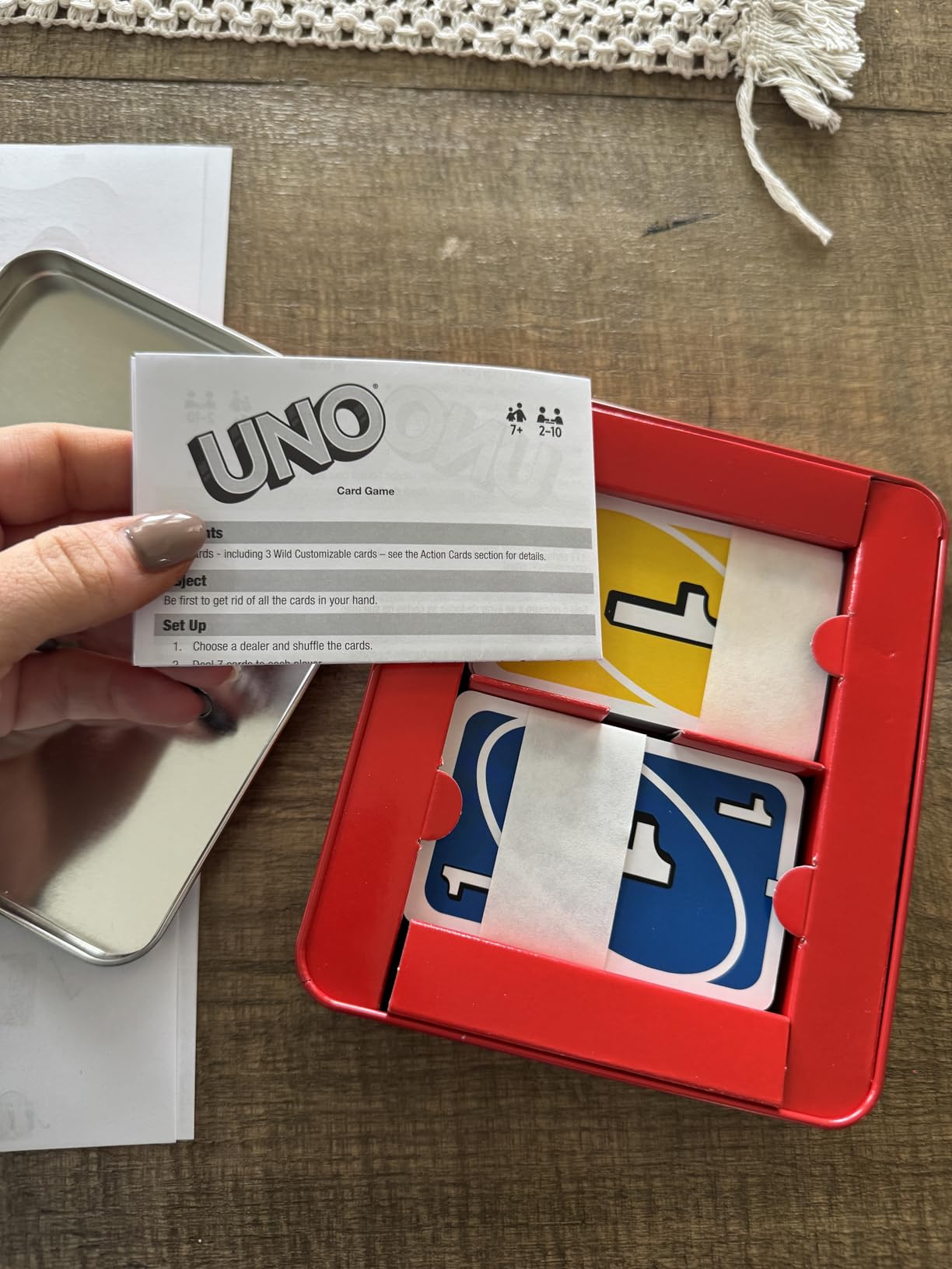 Mattel Games UNO Card Game, Ages 7+, 2-10 Players customer photo 1