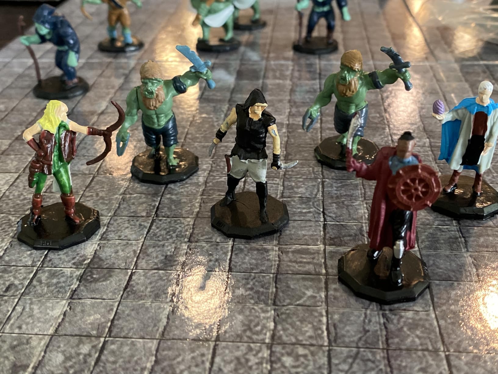 Monster Protectors 56 Fantasy Mini Figures - All Unique Designs - 1