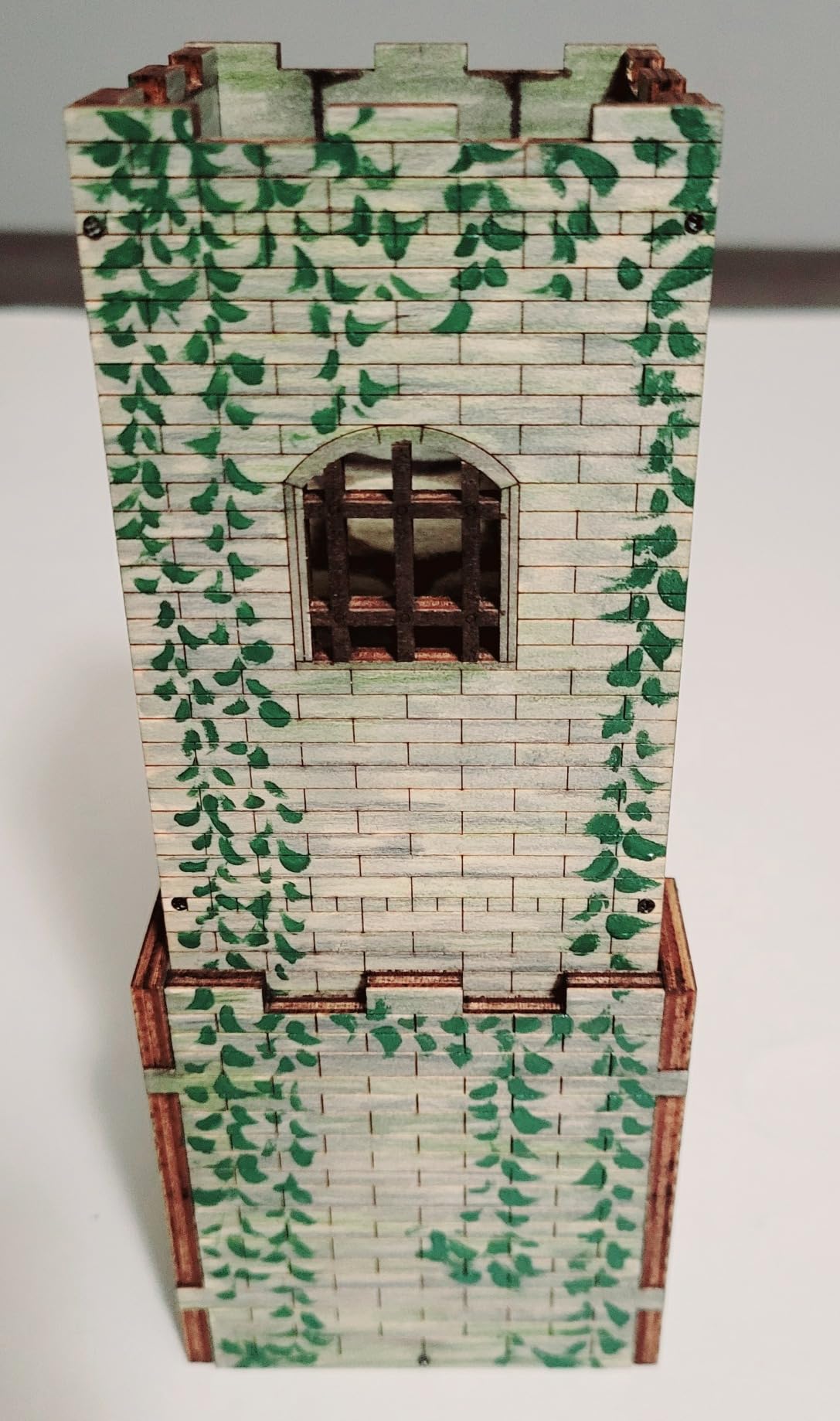 CZYY Castle Dice Tower, Foldable Wooden Dice Roller with Tray customer photo 1