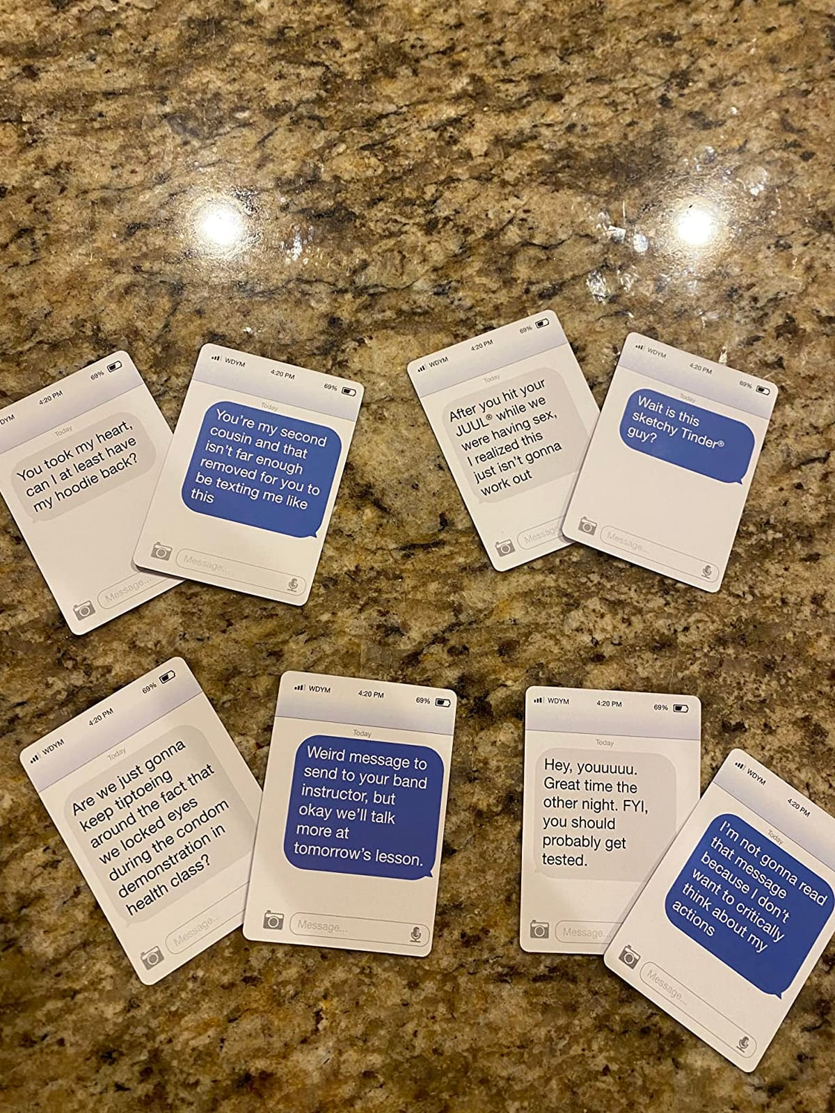 New Phone, Who Dis? Offline Text Message Party Game by Relatable customer photo 2