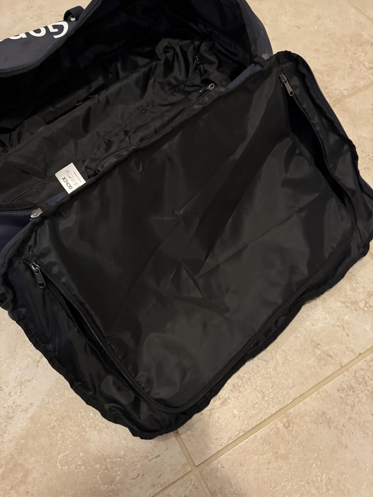 Gonex Rolling Duffle Bag with Wheels, Waterproof PVC Luggage, 25 in, Olive customer photo 2