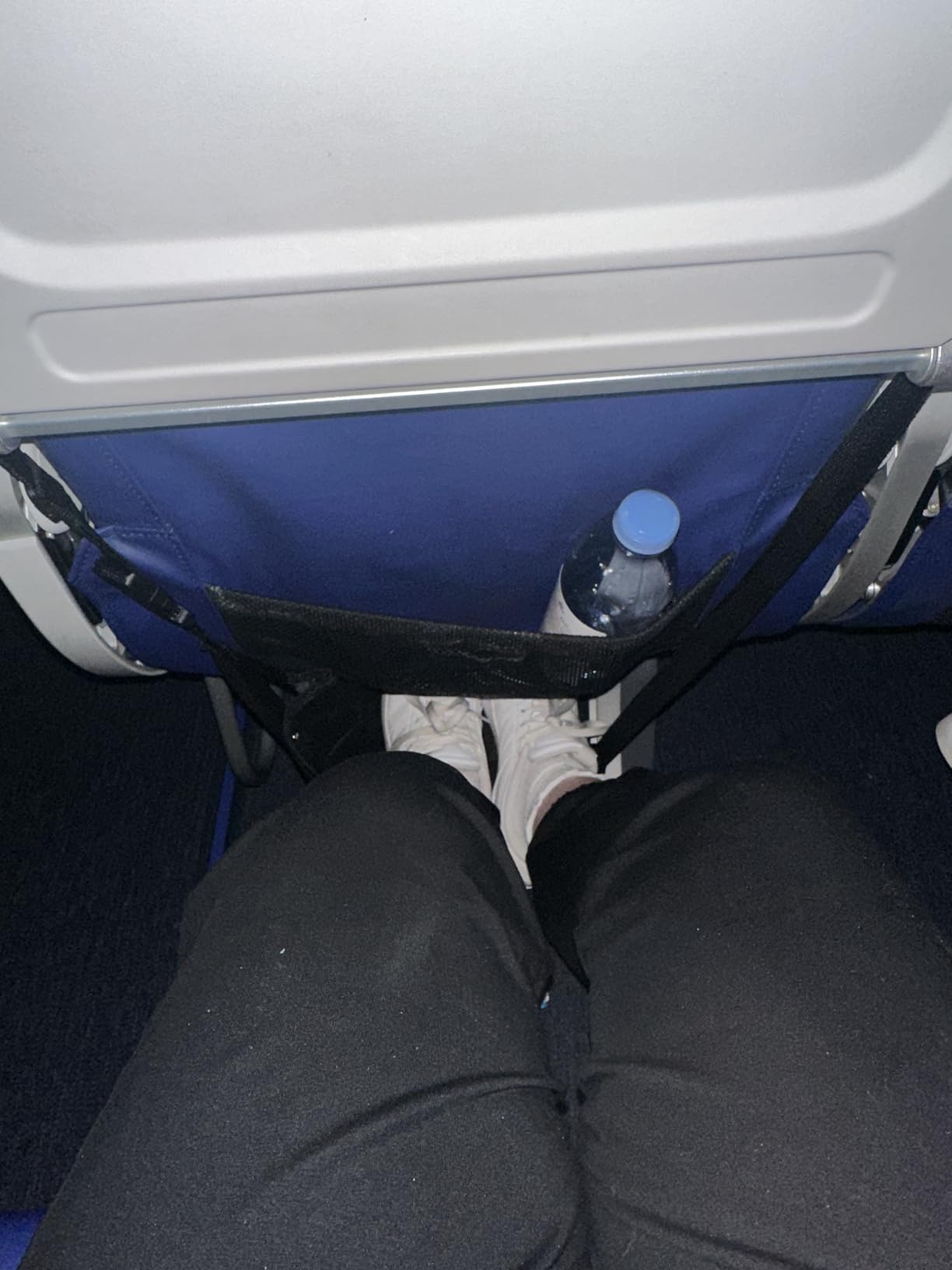 BASIC CONCEPTS Airplane Foot Hammock for Plane Travel Essentials - Airplane Travel Essentials, Long Flight Foot Rest - Plane Gadgets customer photo 1