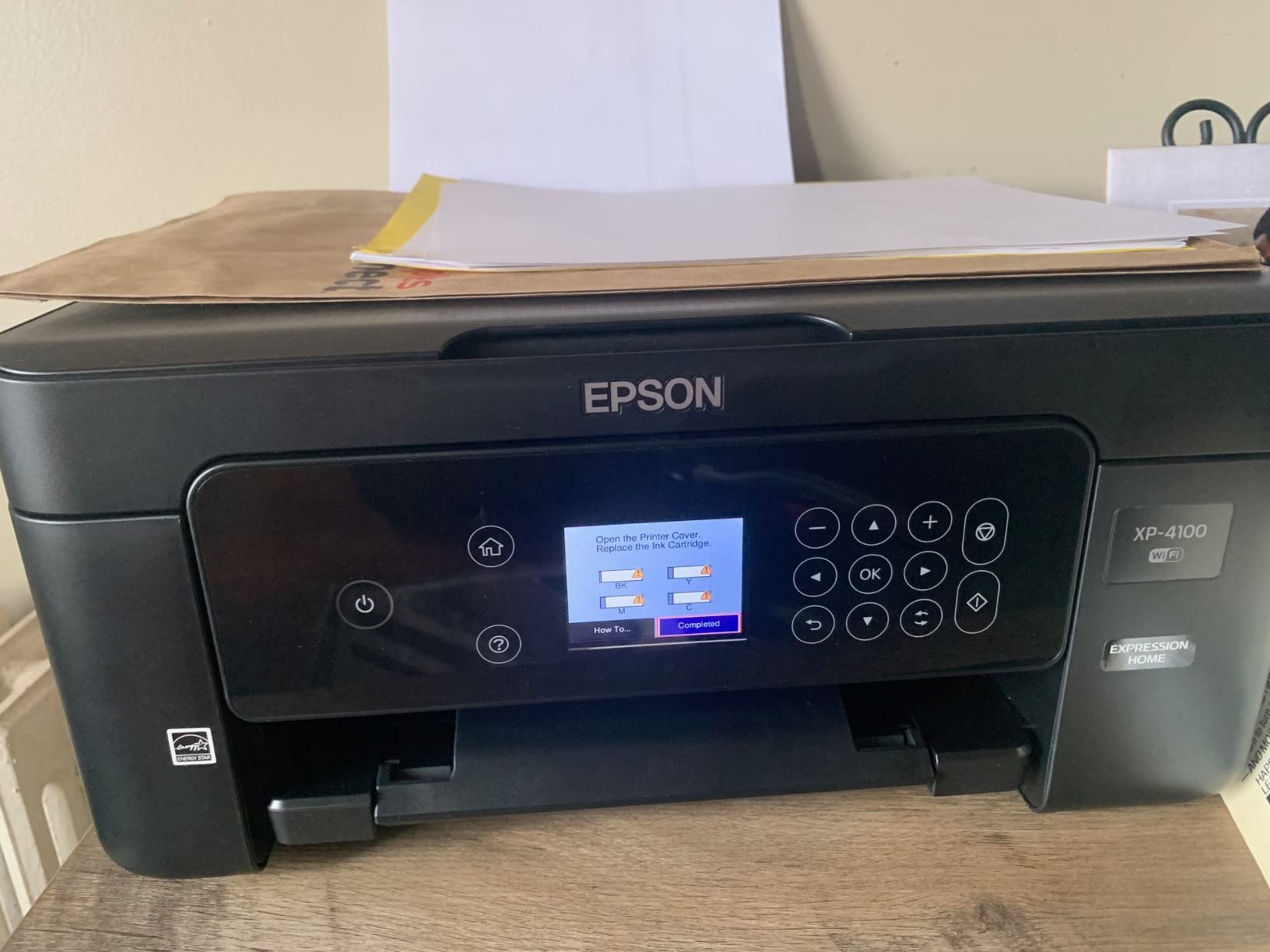 Epson Expression Home XP-4100 Wireless Color Printer with Scanner and Copier customer photo 1