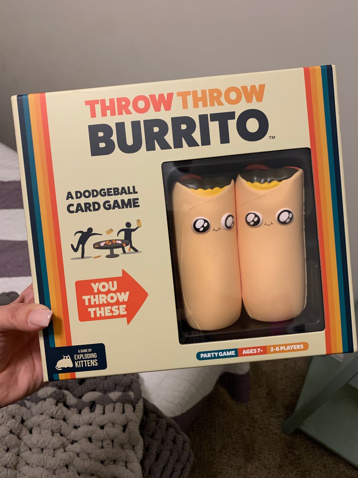 Exploding Kittens Throw Throw Burrito, 2-6 Players, Age 7+ Card Game customer photo 1