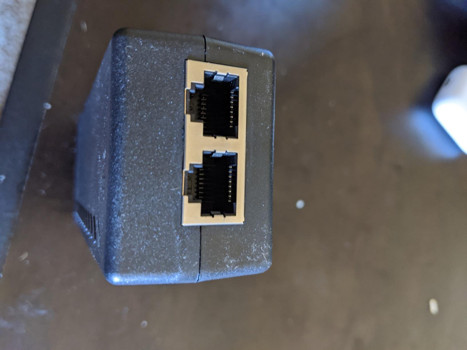 Gigabit PoE+ Injector Powerline Network Adapter IEEE 802.3af/at customer photo 1