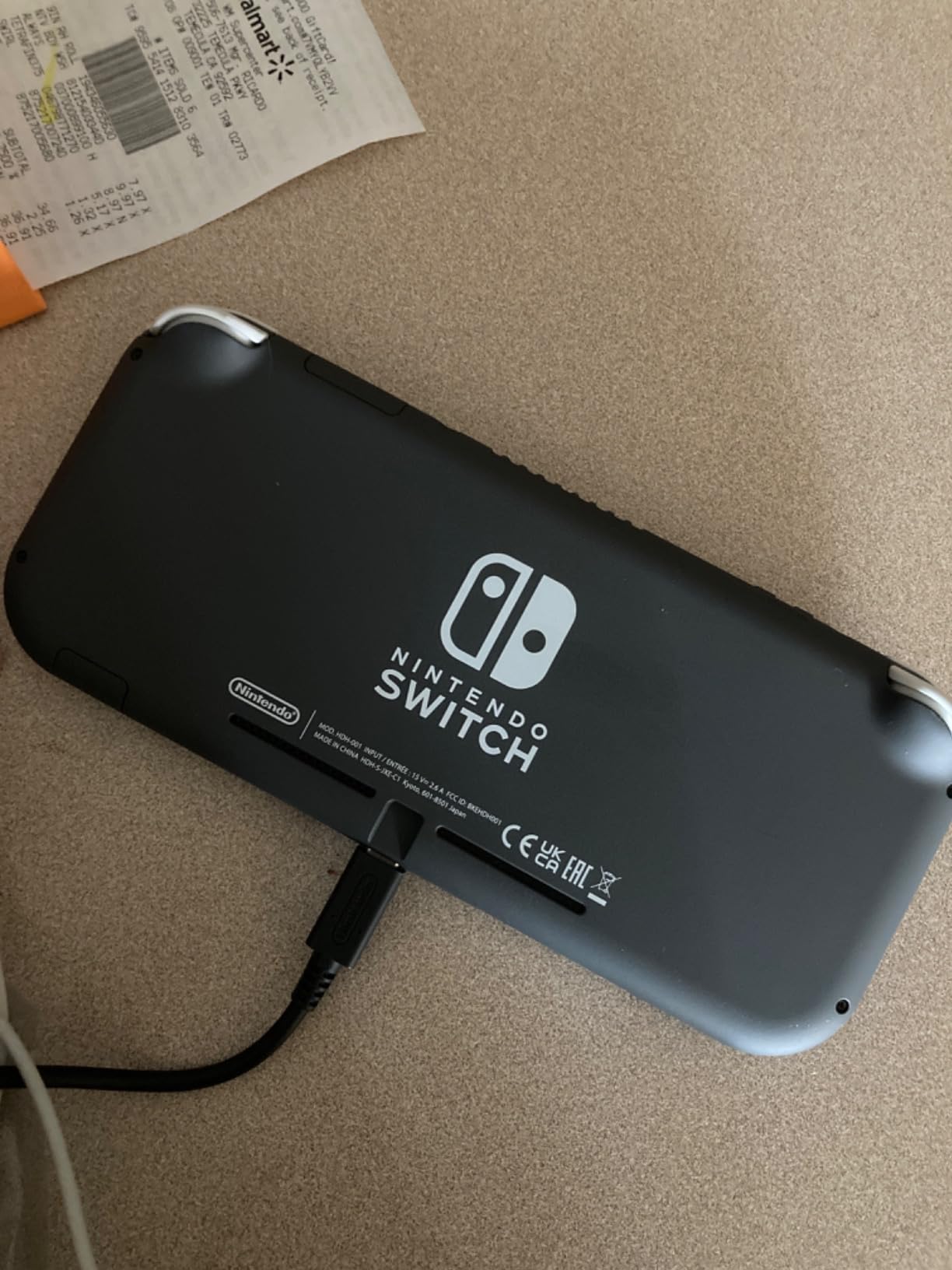 Nintendo Switch Lite - Gray customer photo 1