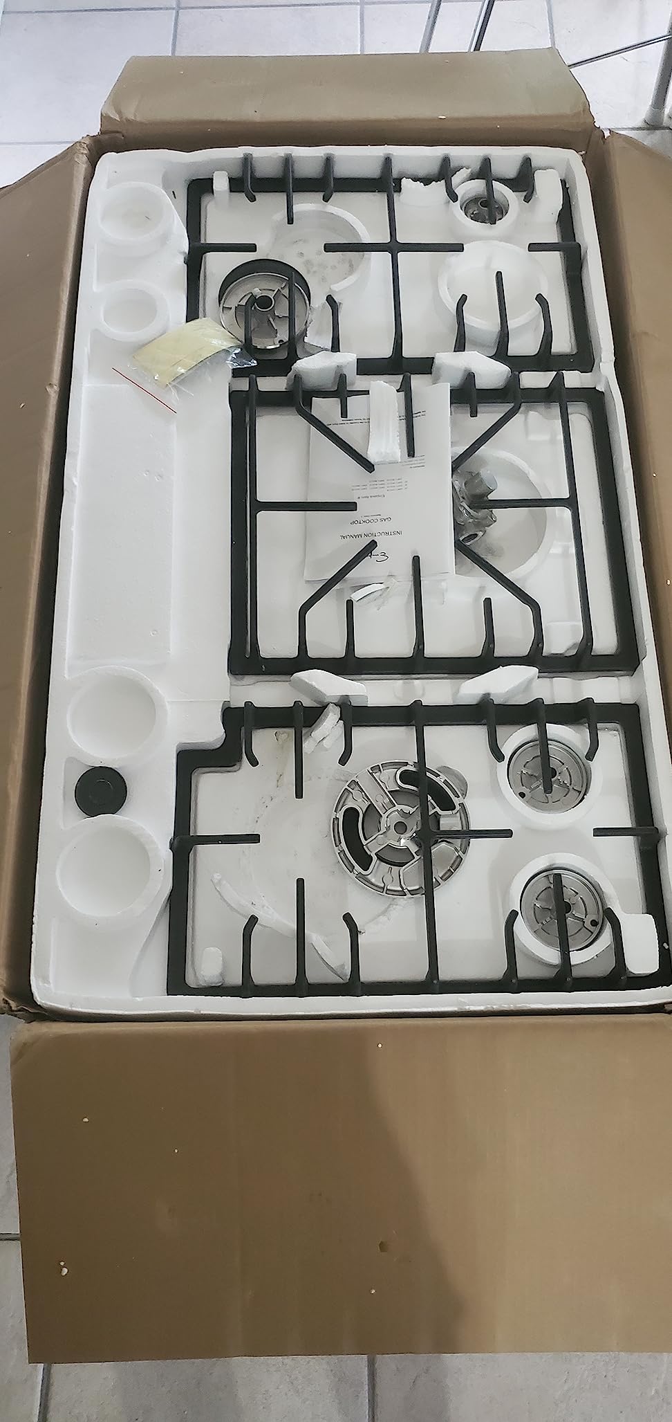 Empava 36 Inch Stainless Steel Gas Cooktop with 5 Italy Sabaf Burners customer photo 1