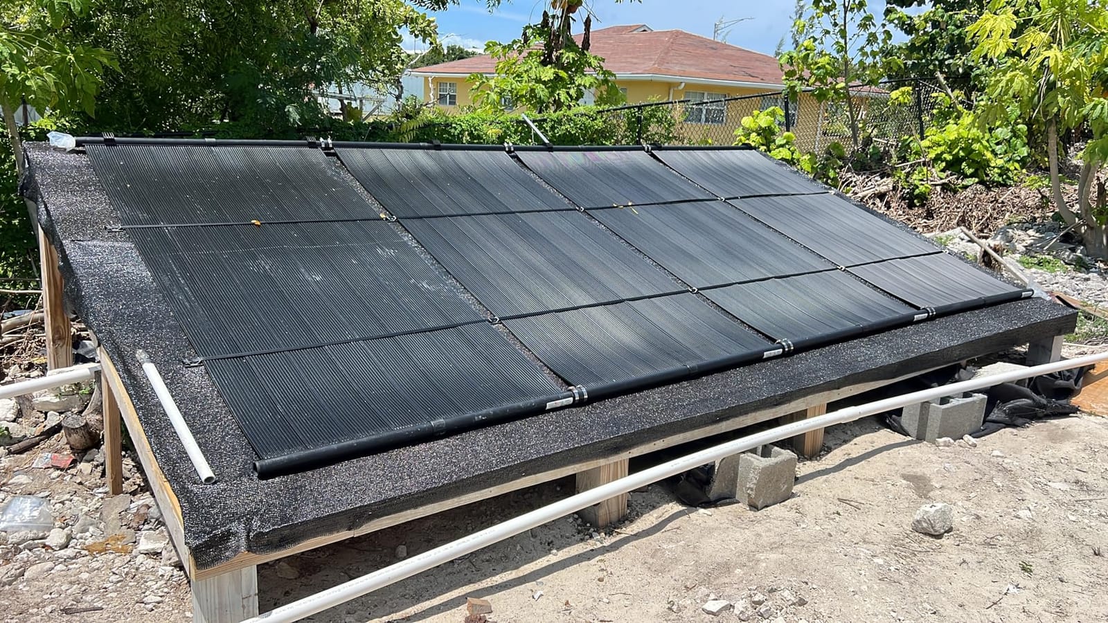 Highest Performing Design - DIY Solar Pool Heater Kit - 15-20 Year Life Expectancy (4-4x8 / 1.5