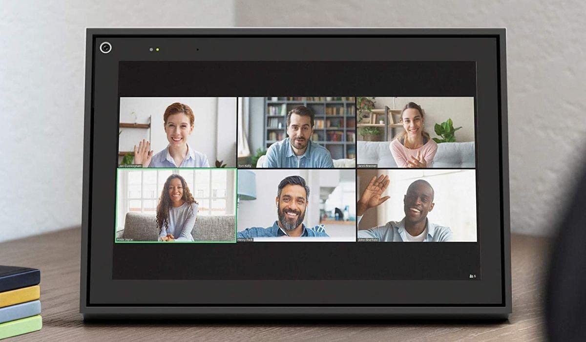 Meta Portal - Smart Video Calling for the Home with 10” Touch Screen Display - White customer photo 1