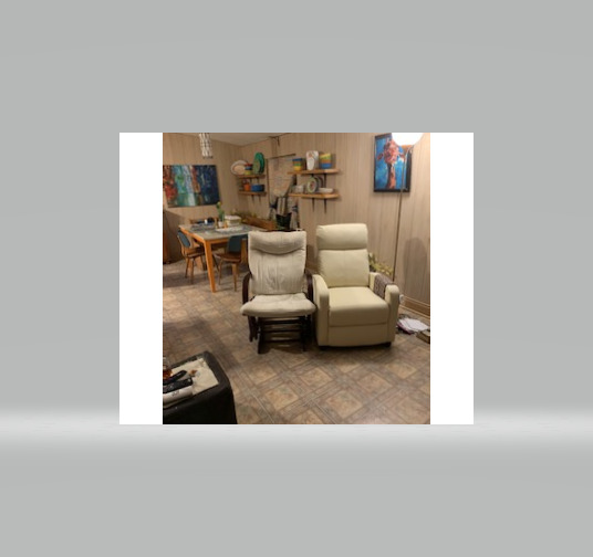 Yaheetech Recliner Chair with 3 Adjustable Angles Living Room Chairs Black customer photo 1