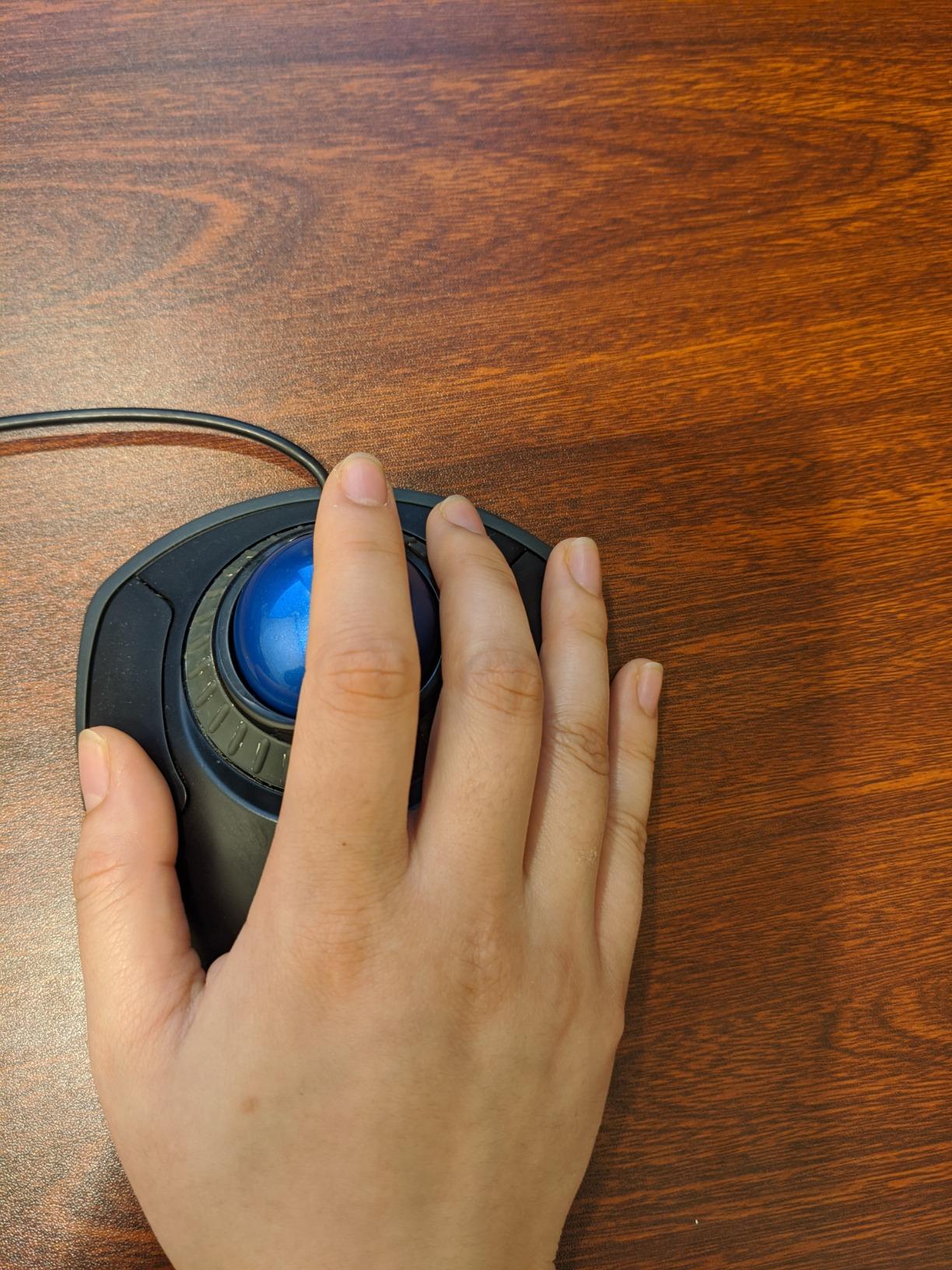 Kensington Orbit Trackball Mouse with Scroll Ring (K75327WW), Black-Grey customer photo 1