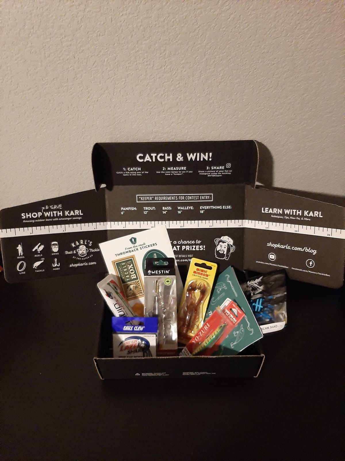 Catch Co Mystery Tackle Box Freshwater Bass Fishing Kit customer photo 1