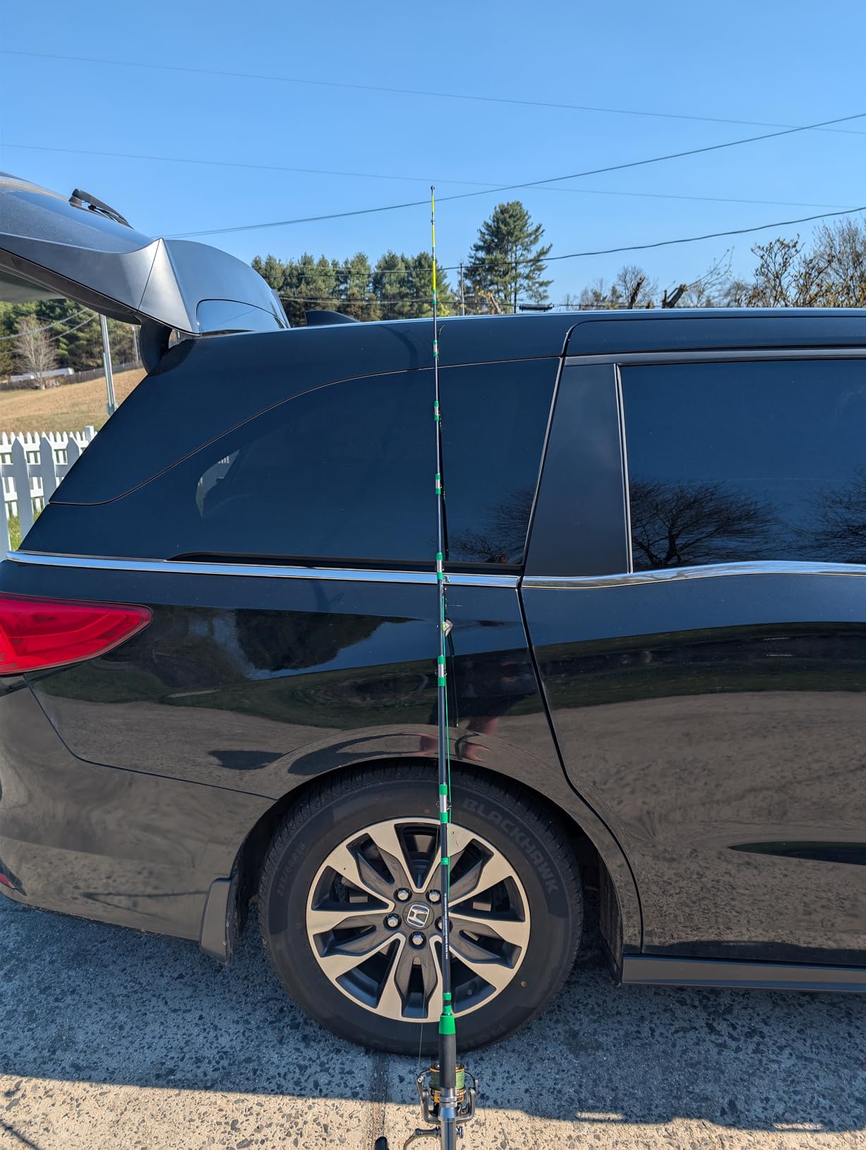 Catfishing Rod, Master Series Chop Stick, 1-Piece Casting Catfish Rods for Baitcasting Fishing, Medium Heavy, 7’6” customer photo 2