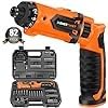 ENERTWIST 8V Cordless Screwdriver, 82 Accessory Kit, Max 10Nm 21+1 Cluth customer photo 2