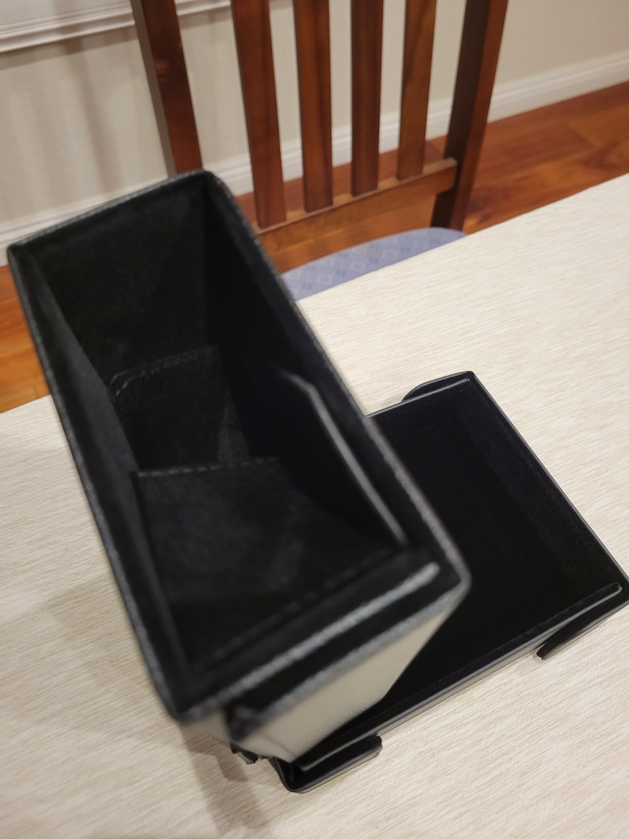 FanRoll Fold Up Dice Tower: Black, Role Playing Game Dice Accessories for Dungeons and Dragons customer photo 2