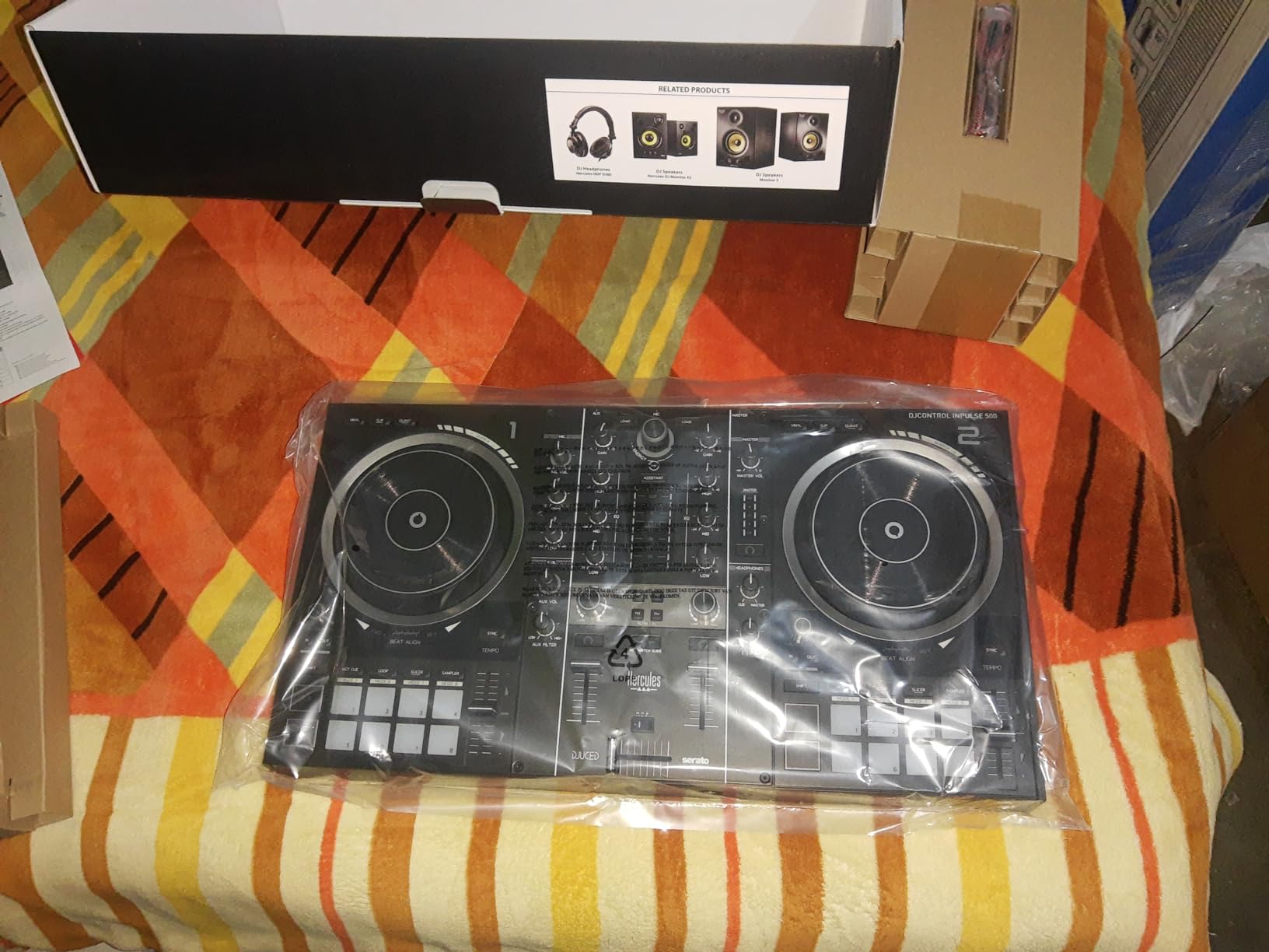 Hercules DJControl Inpulse 500-2-Deck DJ Controller for Serato & DJUCED customer photo 1