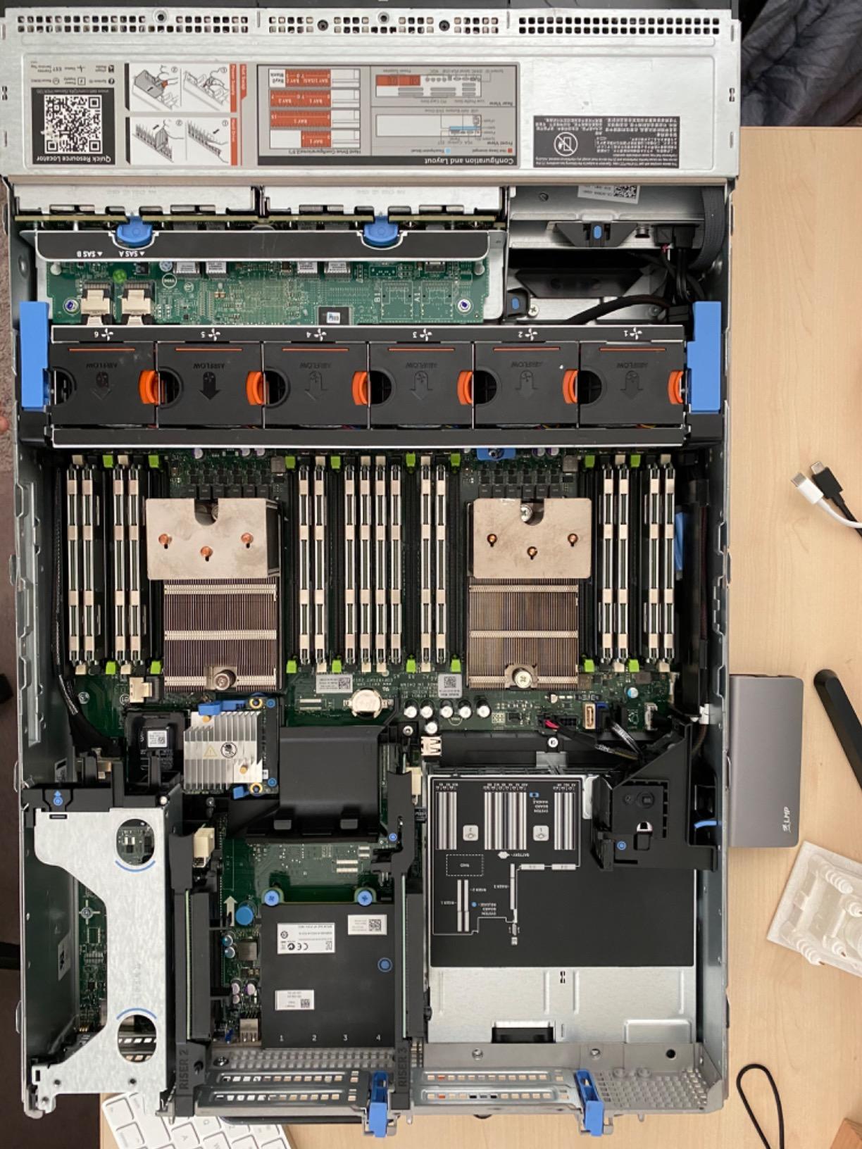 DELL PowerEdge R720 2U RackMount 64-bit Server 2×Six-Core E5-2630v2 Xeon 2.6GHz CPUs + 128GB PC3-12800 ECC RAM + 16×500GB SATA 2.5