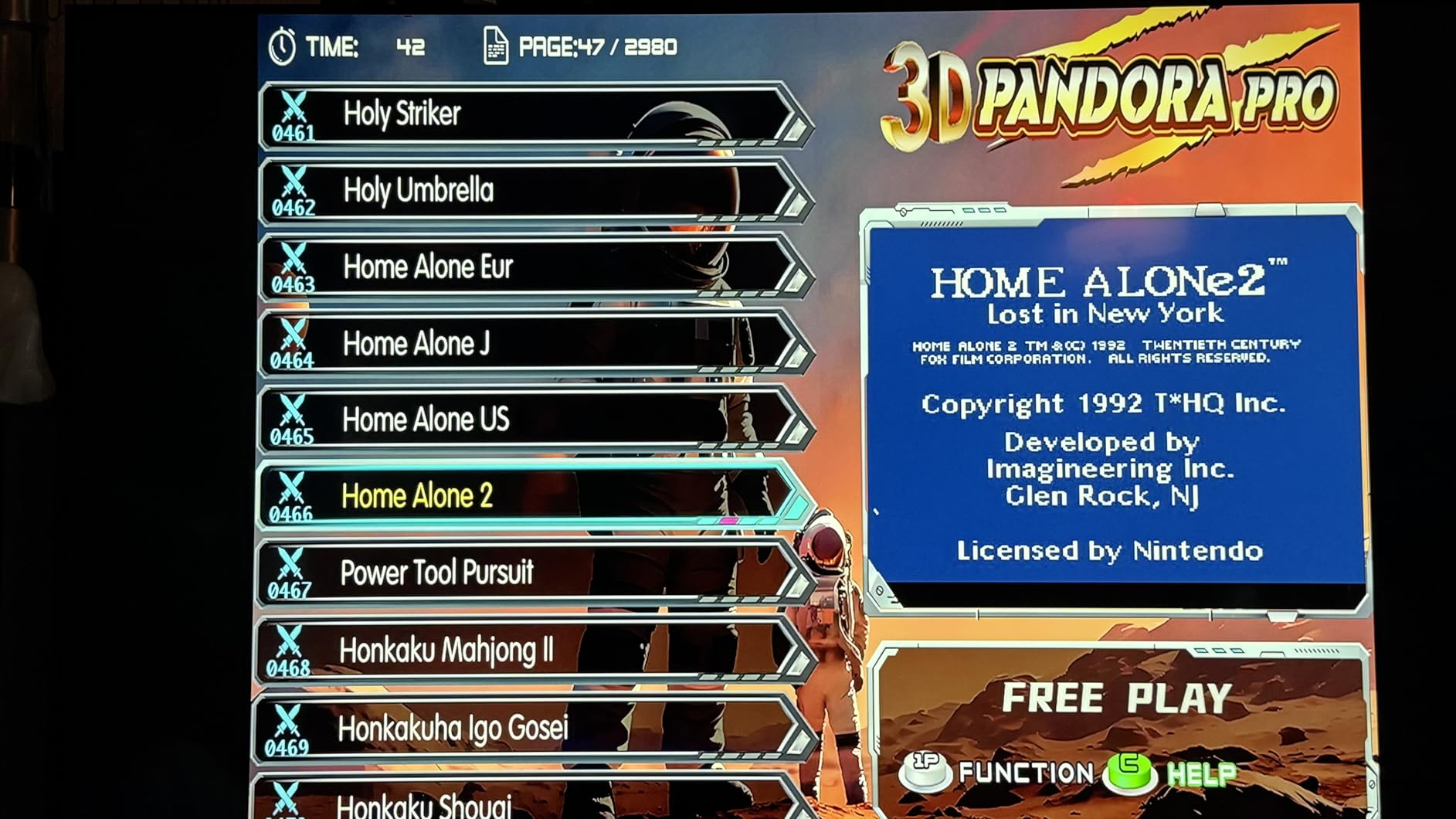 30000 Games in 1 Arcade Game Console ,Pandora Treasure 3D Double Stick,30000 Classic Arcade Games,Search Game, Support 3D,Favorite List, 4 Players Online,1280X720 Full HD Video customer photo 1
