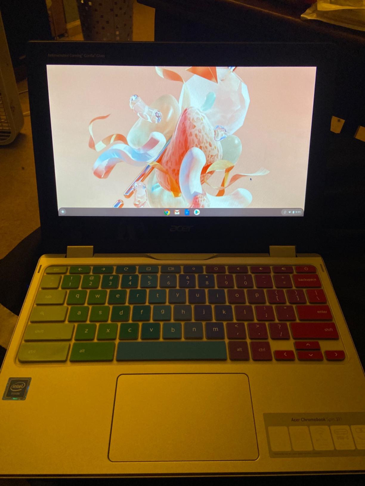 Acer Chromebook Spin 311 Convertible Laptop, Intel Celeron N4020, 11.6