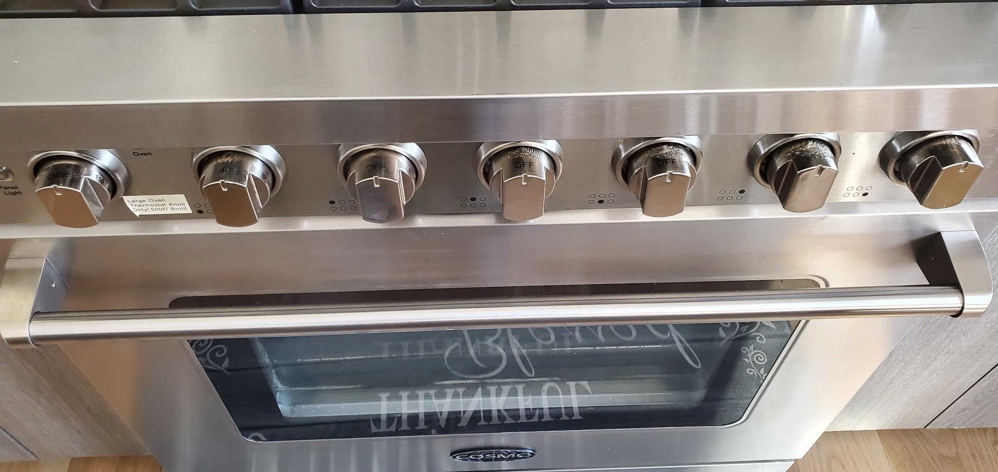 30 in. Haven Coll 4.8 cu ft 5 Burner Gas Range, Convection, Stainless Steel customer photo 1