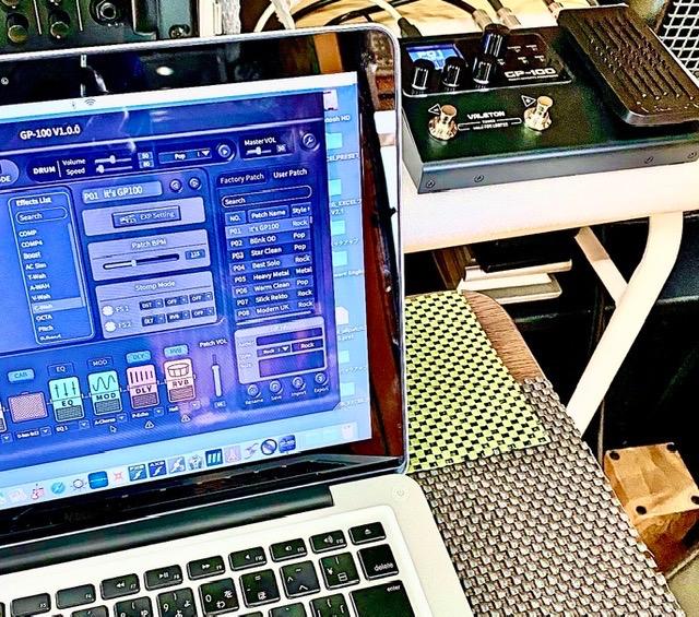 Valeton GP-100 Guitar Bass Amp Modeling IR Cabinets Simulation Multi Language Multi-Effects with Expression Pedal Stereo OTG USB Audio Interface (BLACK) customer photo 2