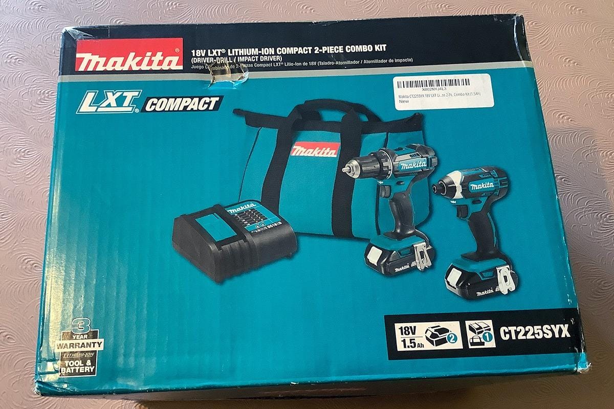 Makita CT225SYX 18V LXT® Lithium-Ion Compact Cordless 2-Pc. Combo Kit (1.5Ah) customer photo 2
