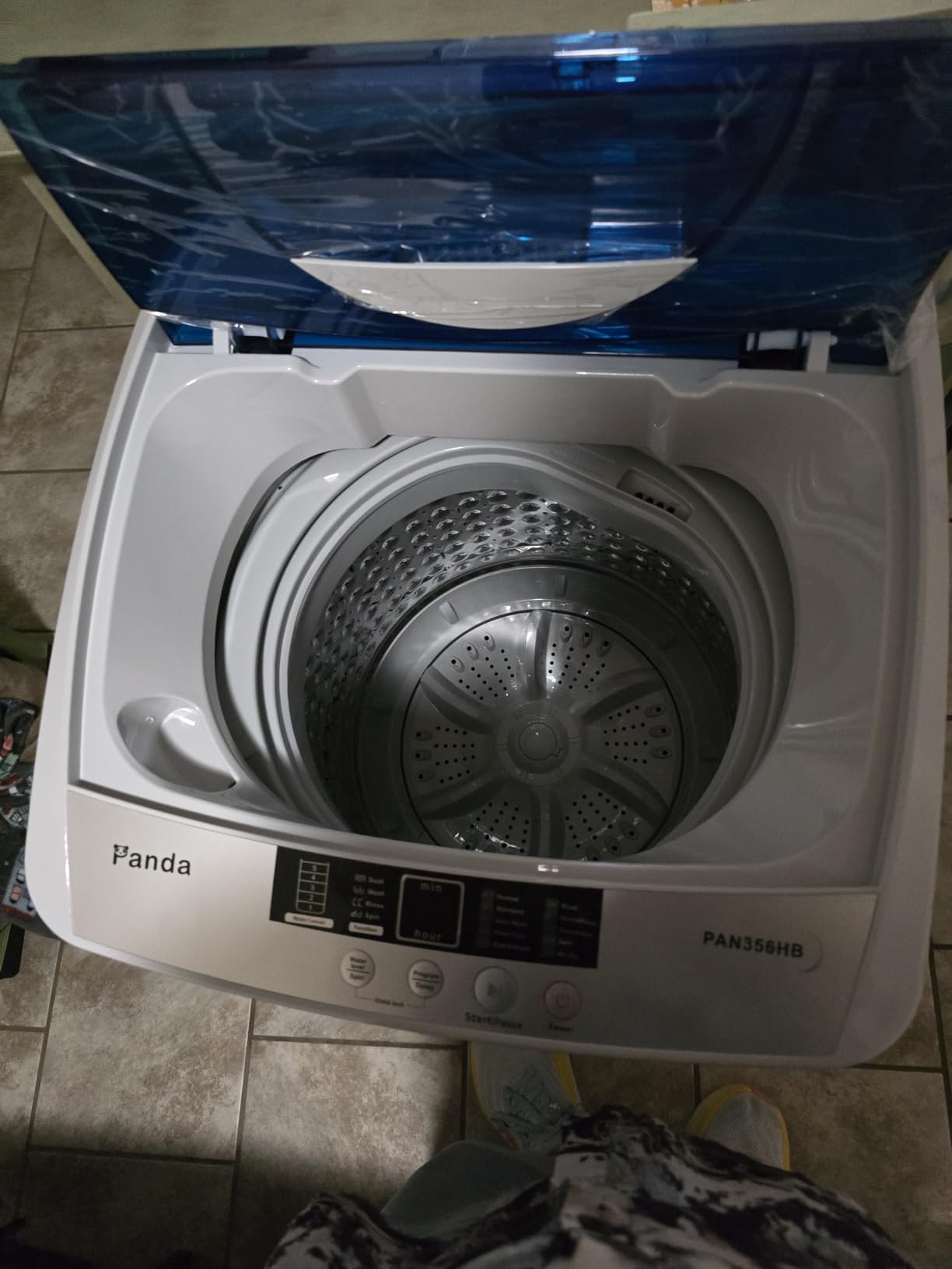 Panda 1.34 Cu.Ft. Portable Washing Machine, Fully Automatic Portable Washer customer photo 1