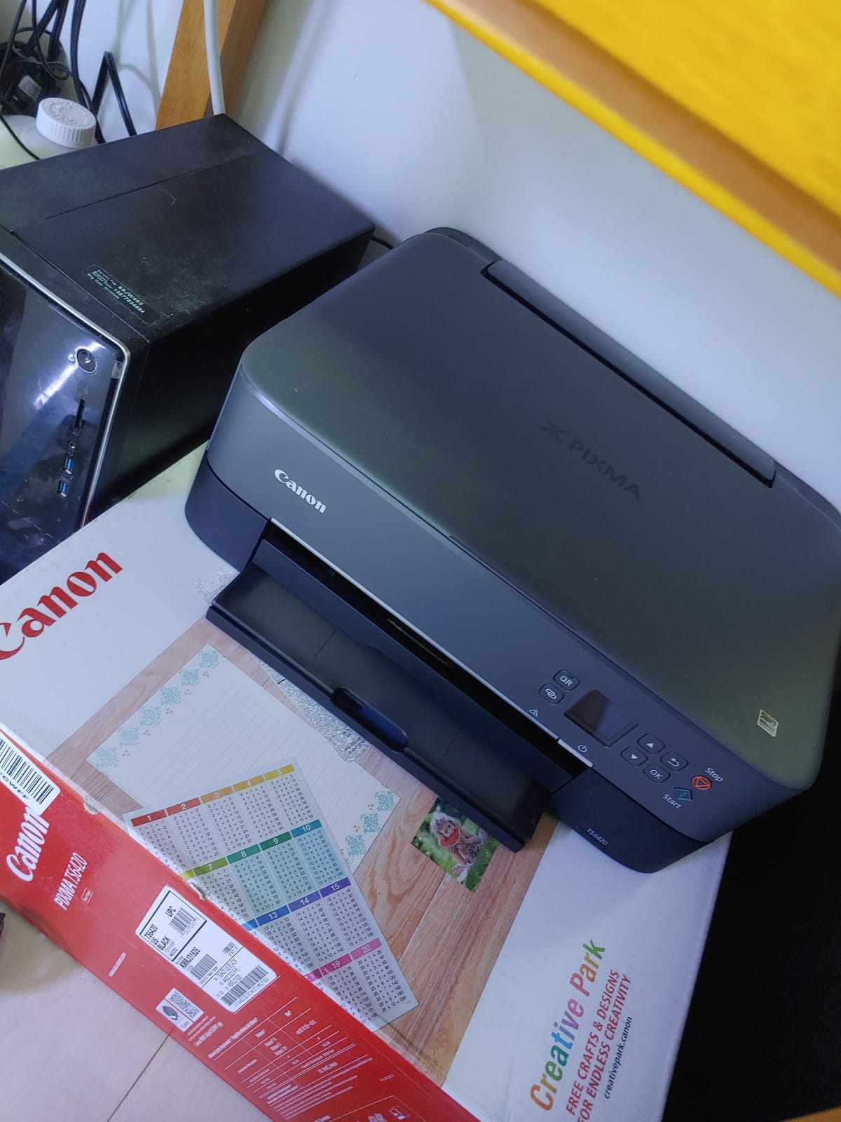 Canon TS6420 All-in-One Wireless Printer, Black customer photo 2