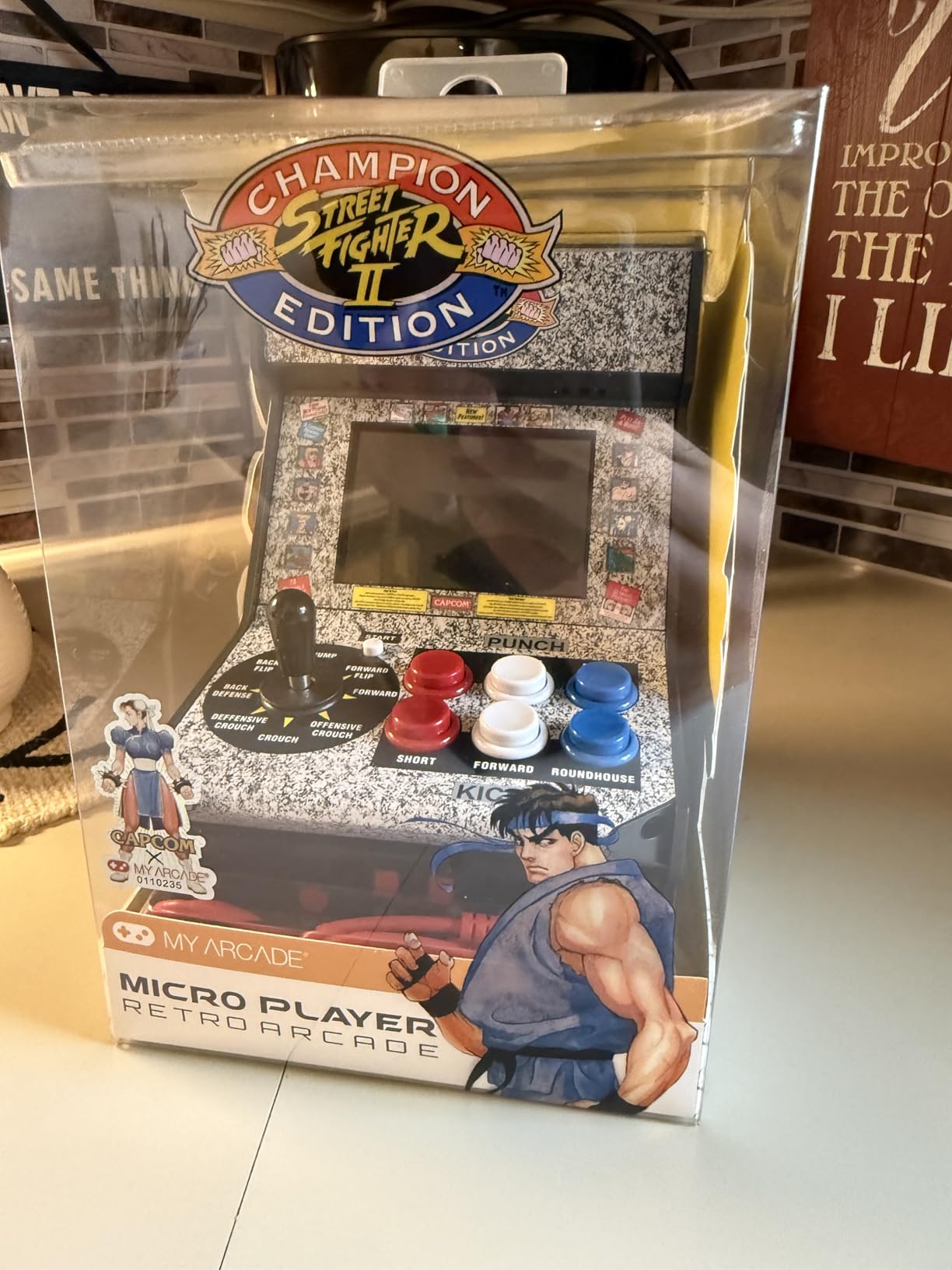 My Arcade Street Fighter 2 Champion Edition Video Game: Mini Arcade Machine, Arcade Version customer photo 1