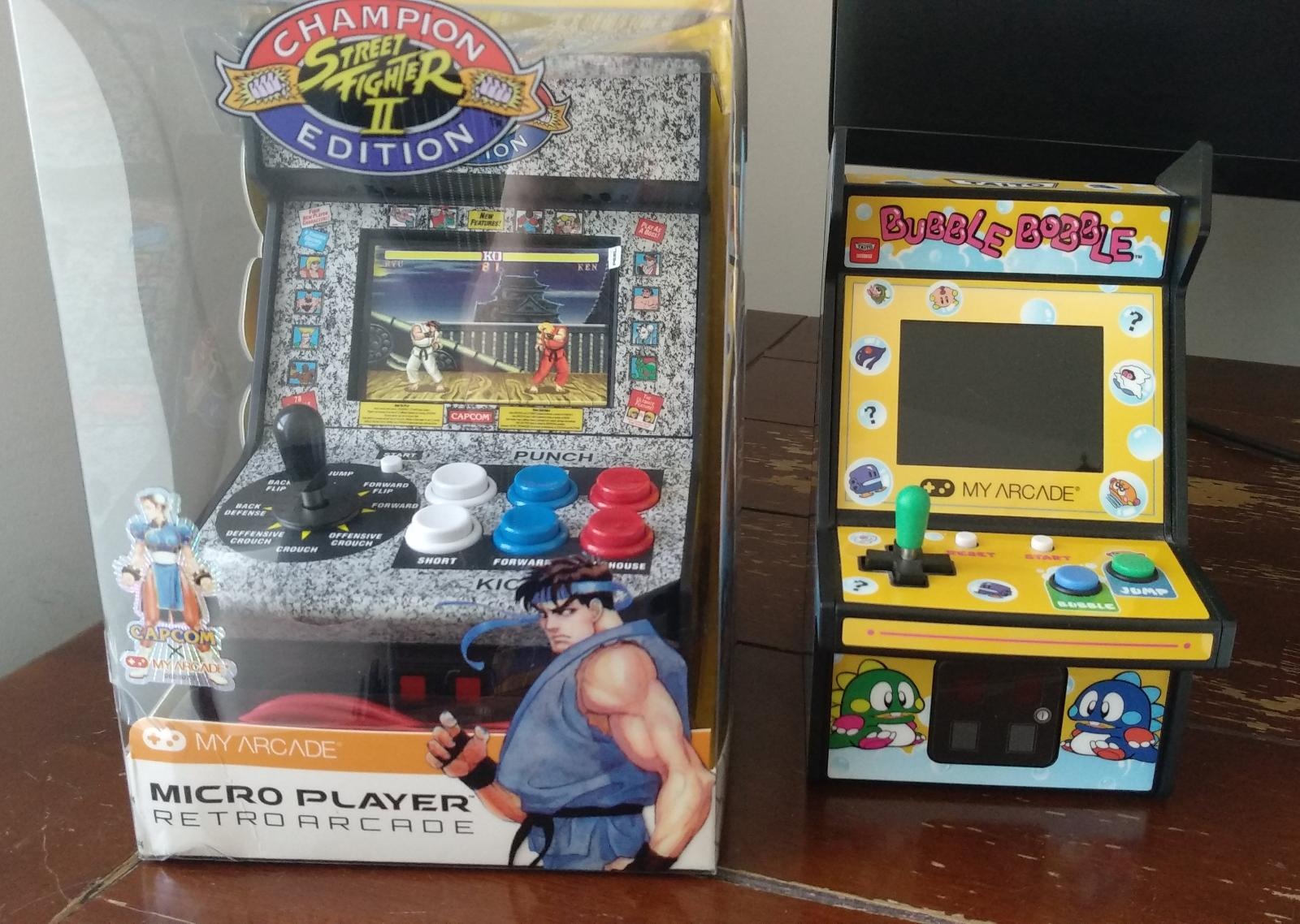 My Arcade Street Fighter 2 Champion Edition Video Game: Mini Arcade Machine, Arcade Version customer photo 2
